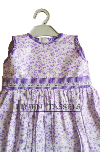Floral Dress (Code: KC00154) Size: 1-2 years