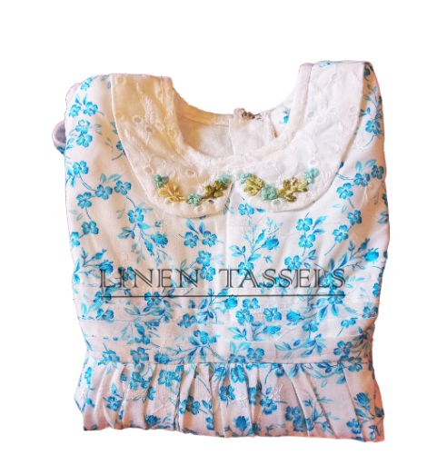 Floral Baby Dress (Code: KC00133) Size: 1-2 years
