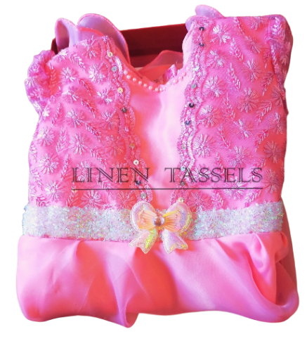 Pink Toddler Party wear dress (Code: KP00127) Size: 2-3 years