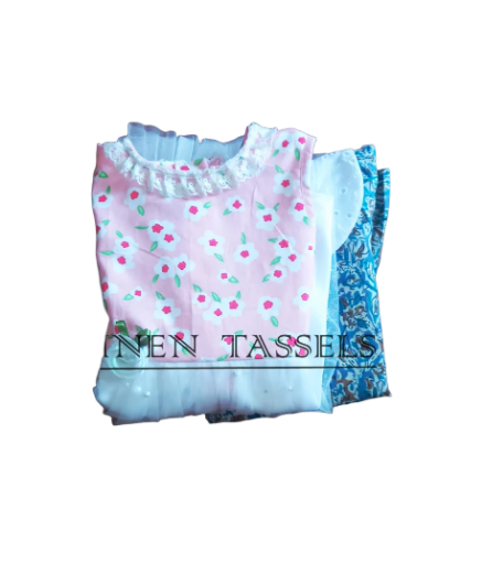 Pack of 2 dresses for just @Rs 599. (Code: KC00149)  Size 1-2 years