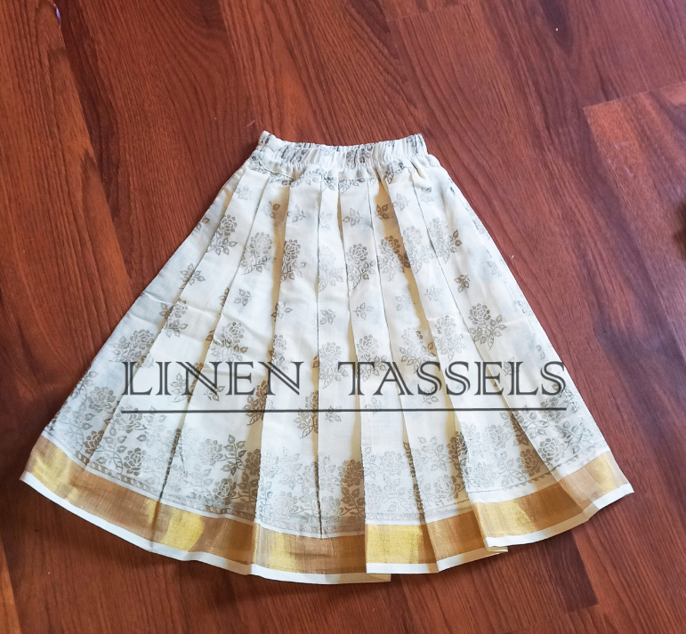 Traditional Kids Pattu Pavadai Set (Code: KP00159) Size: 2-3 years