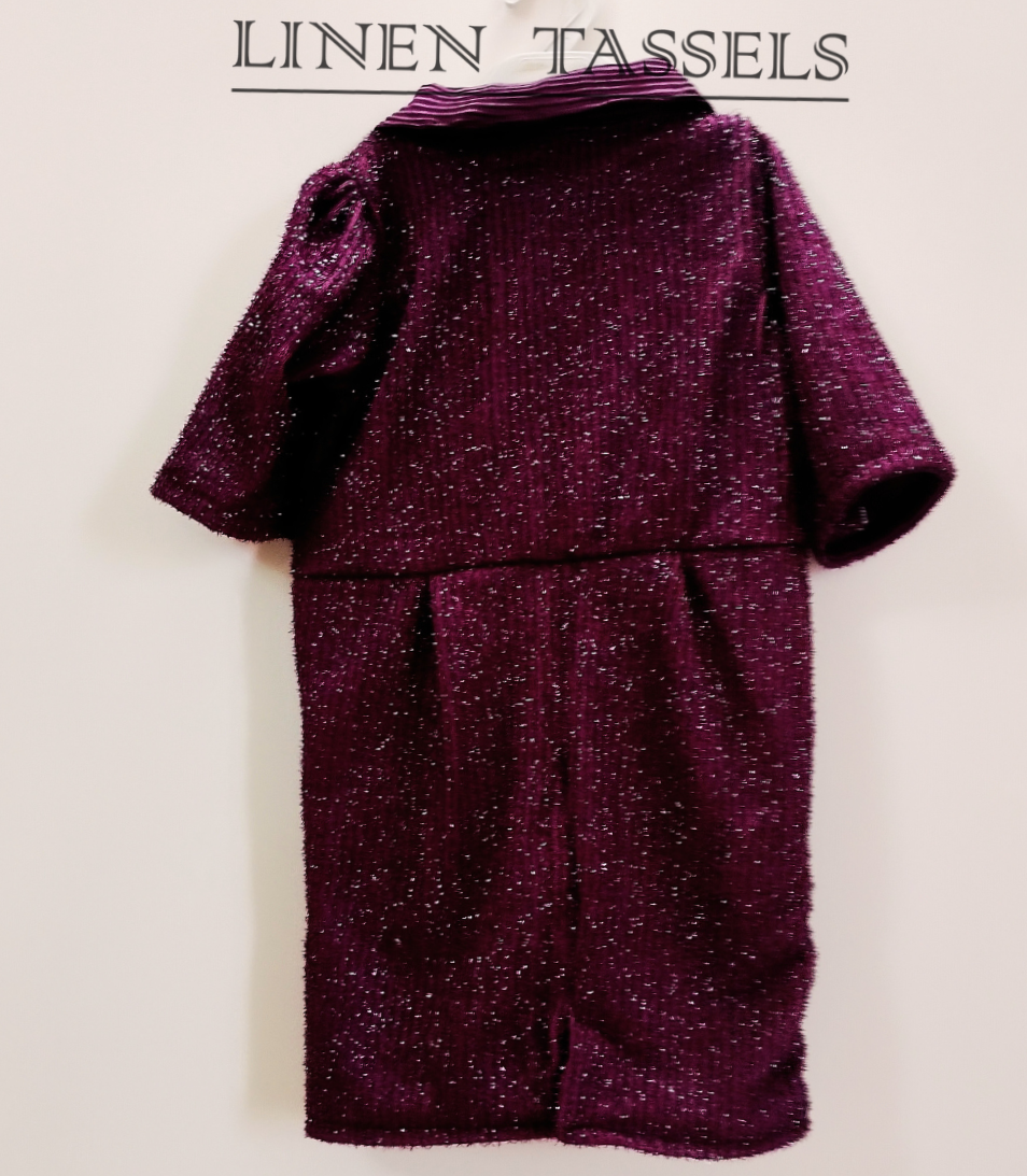 Purple Western dress (Code:KP00198) Size: 3-4 years
