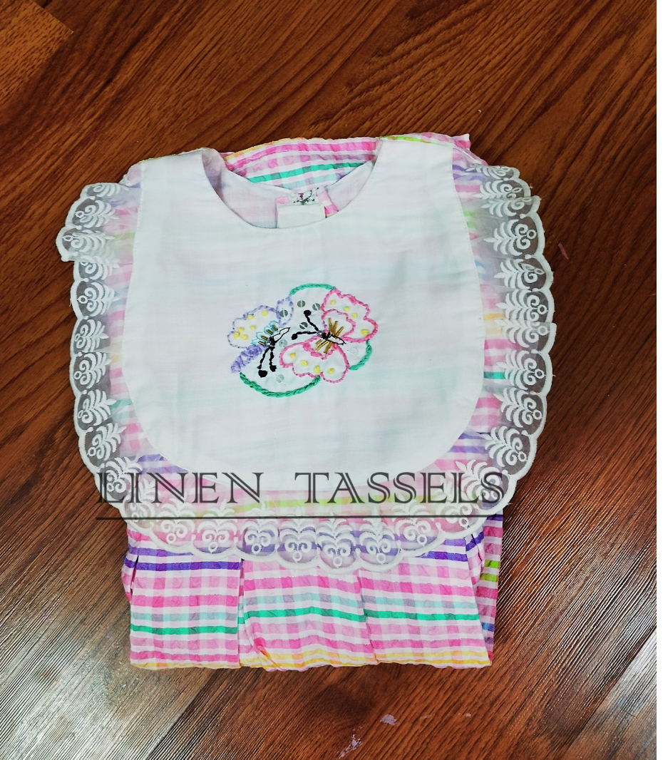 Girls' Multicolored Party Dress (Code:KP00186) Size: 6-7years