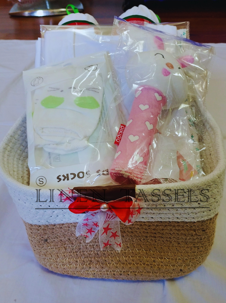 Newborn Baby Gift Basket (Code:KB00188)