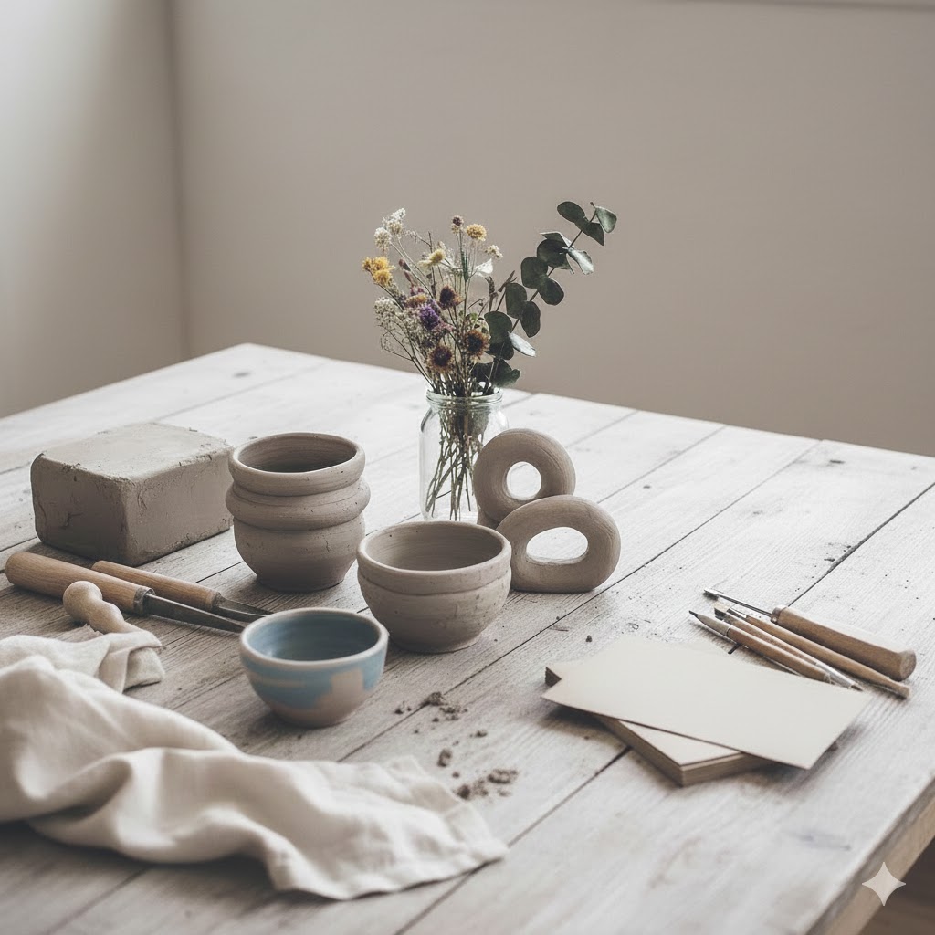 Deep Dive into Clay: 6-Week Hand-Building Course