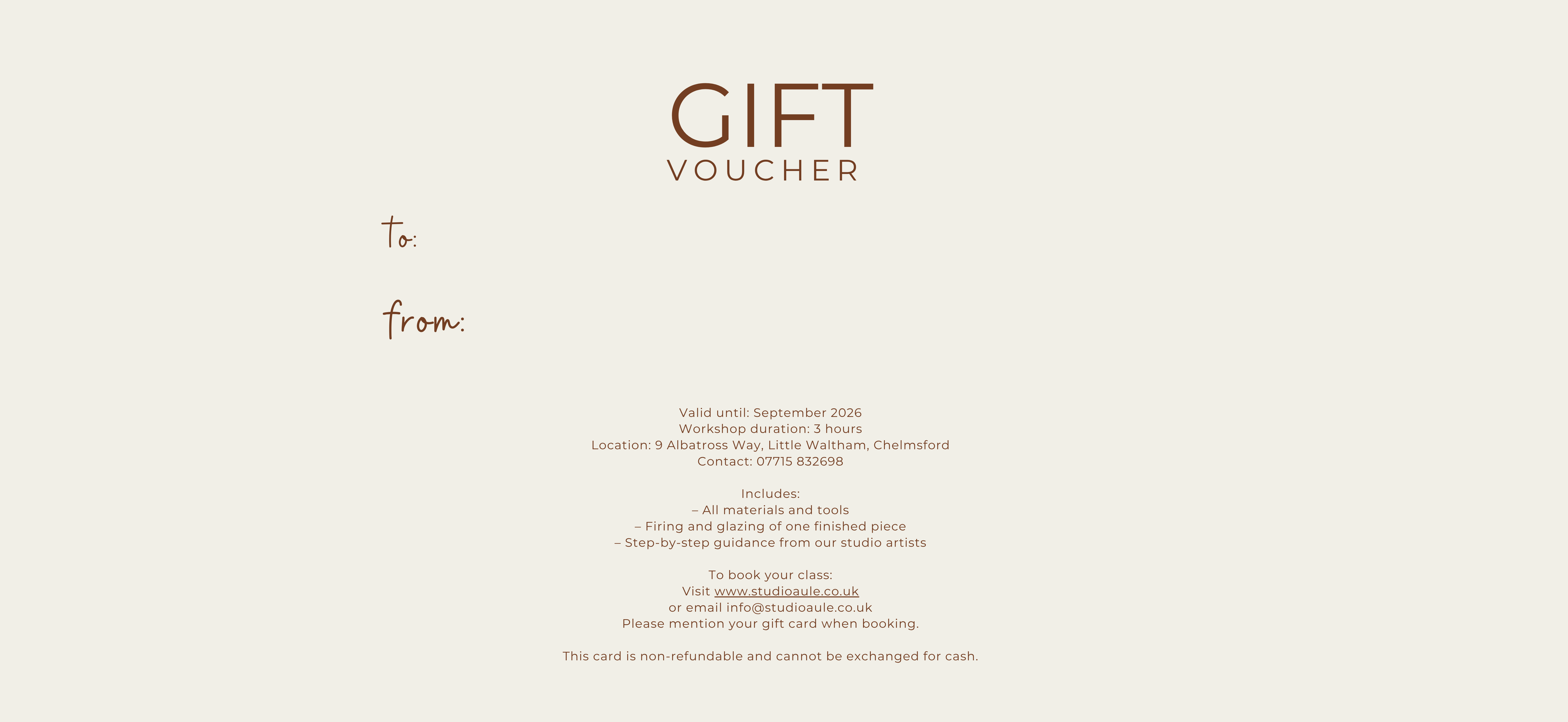 Handbuilding Pottery Class