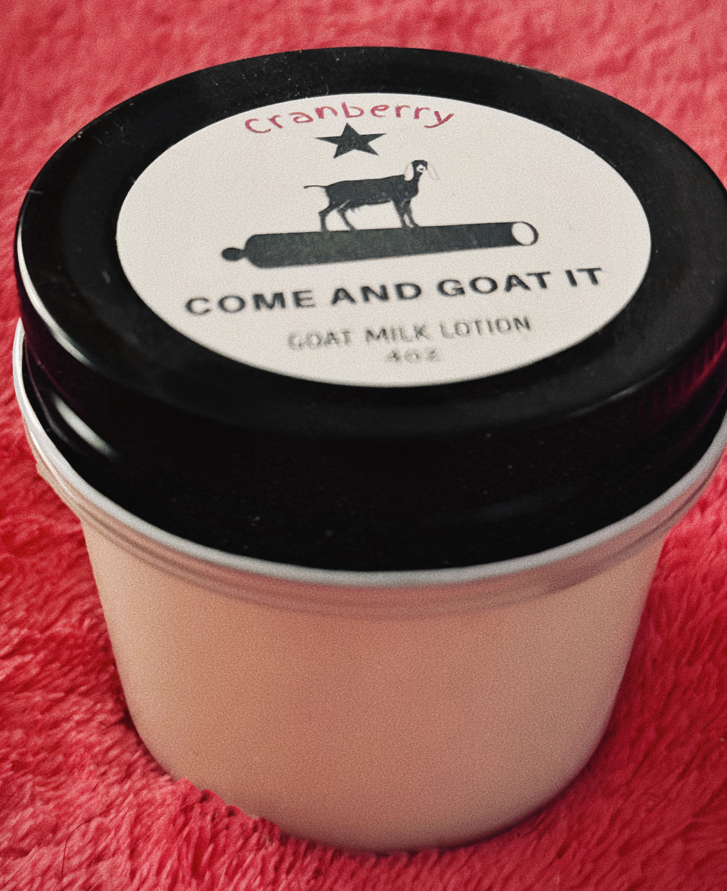 Cranberry Scented Lotion