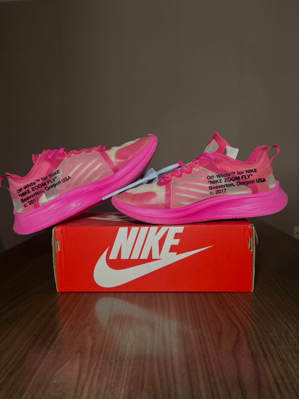 Off-White x Nike Zoom Fly Pink