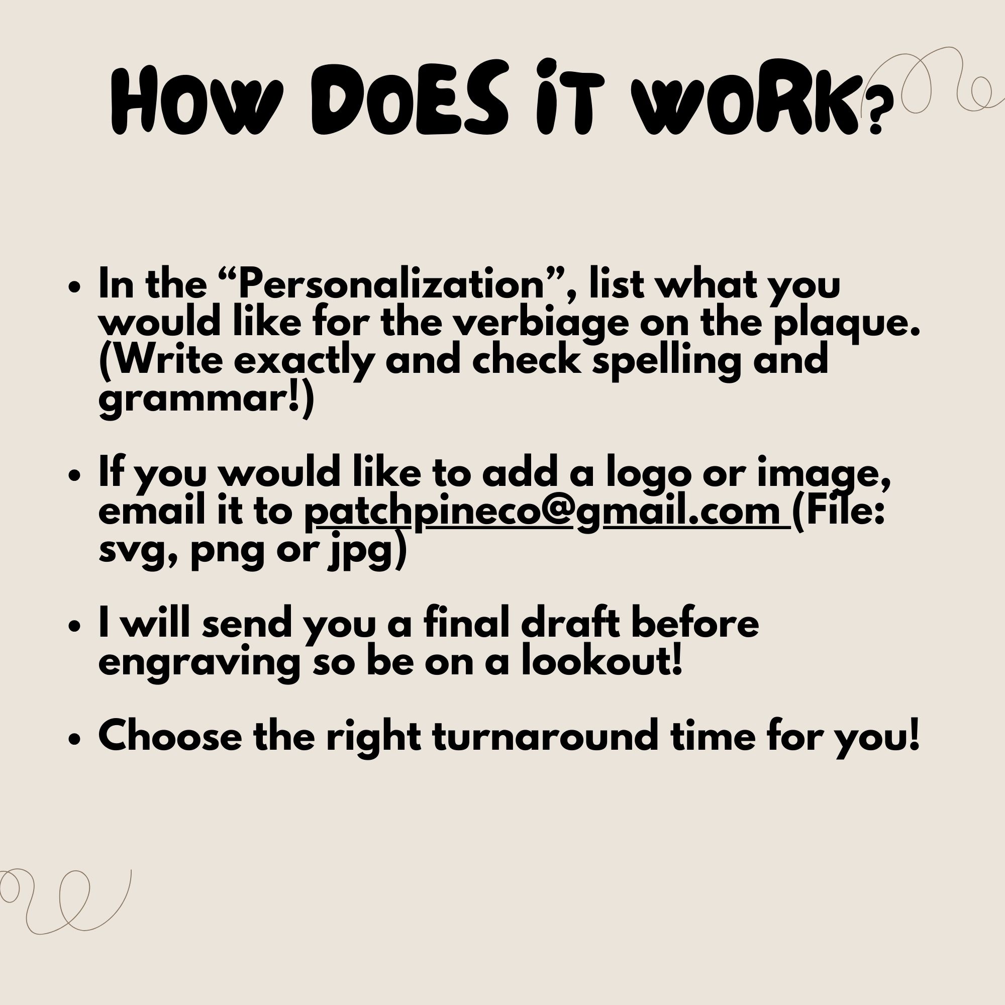 LED Custom Acrylic Plaque