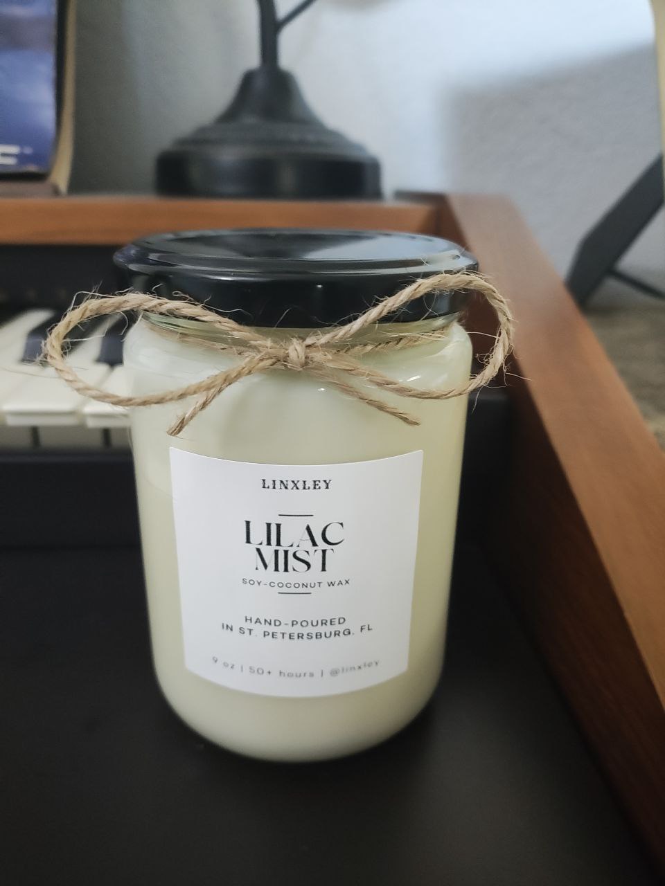 Lilac Mist Coconut-Soy Candle