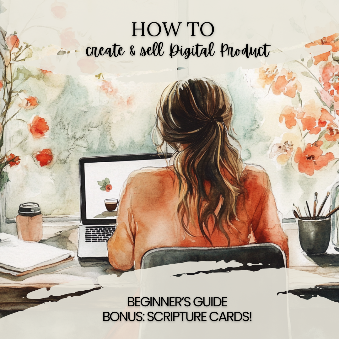 BEST SELLER! How To Create & Sell Faith-Based Digital Product