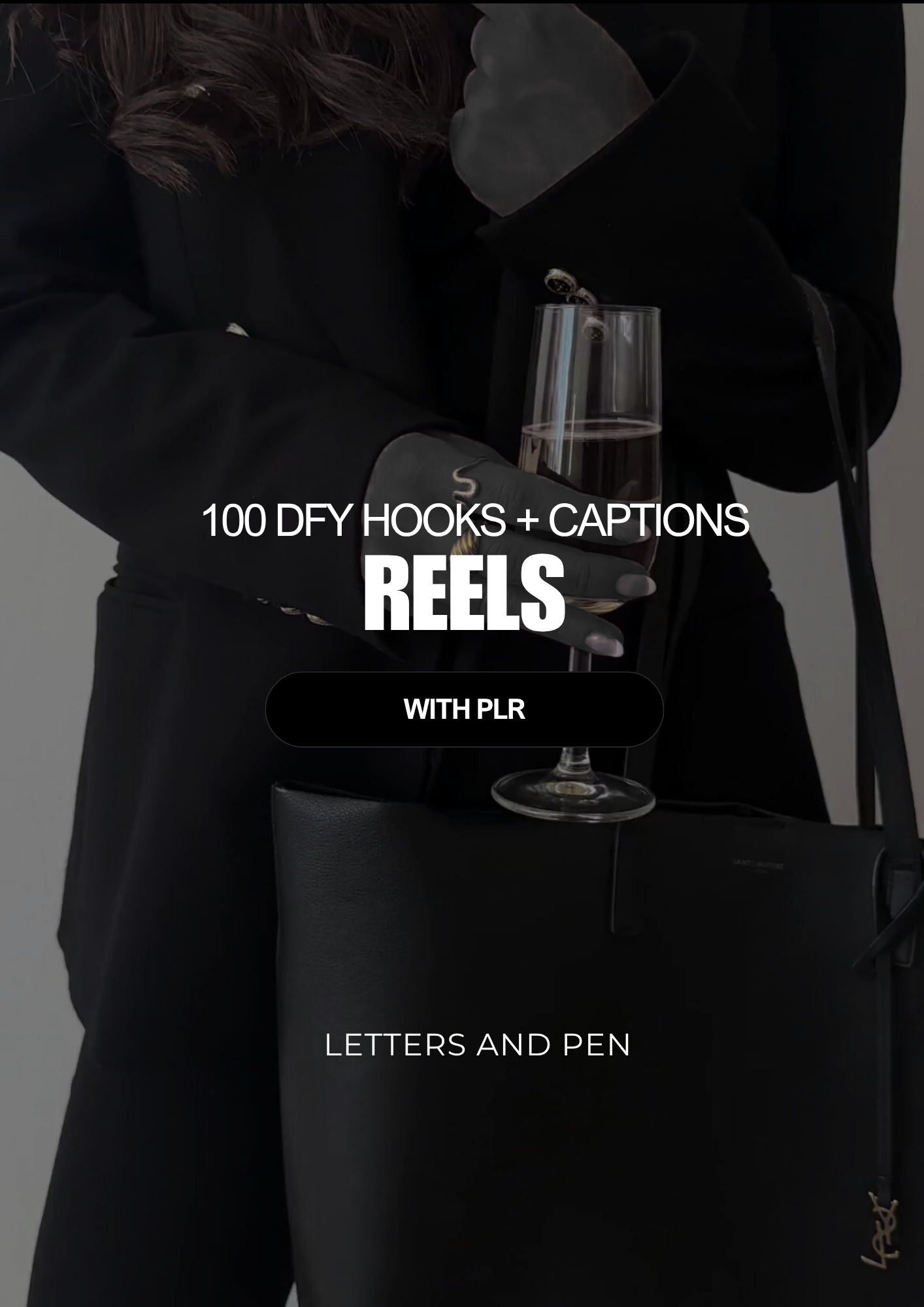 100 DFY Hooks + Captions: Reels Bundle