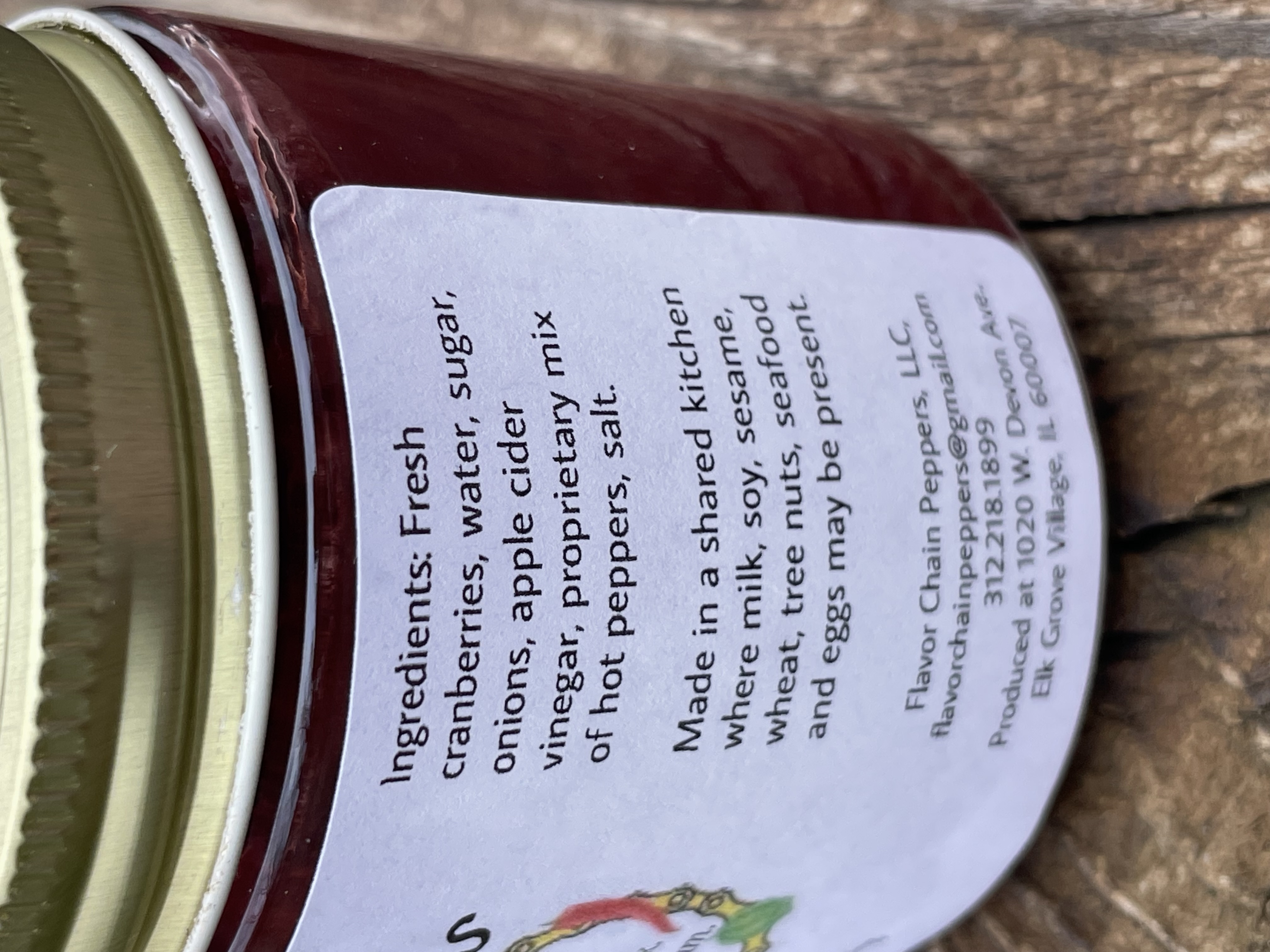 Spicy Cranberry Sauce