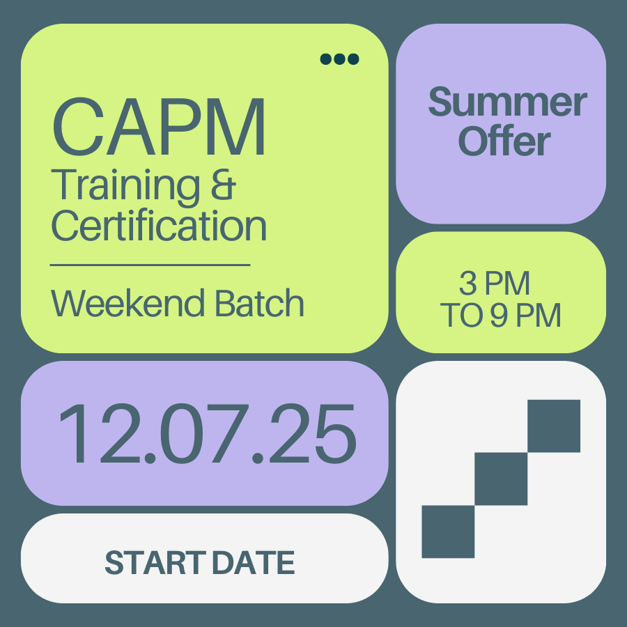CAPM 23 Hours Course and Certification Program