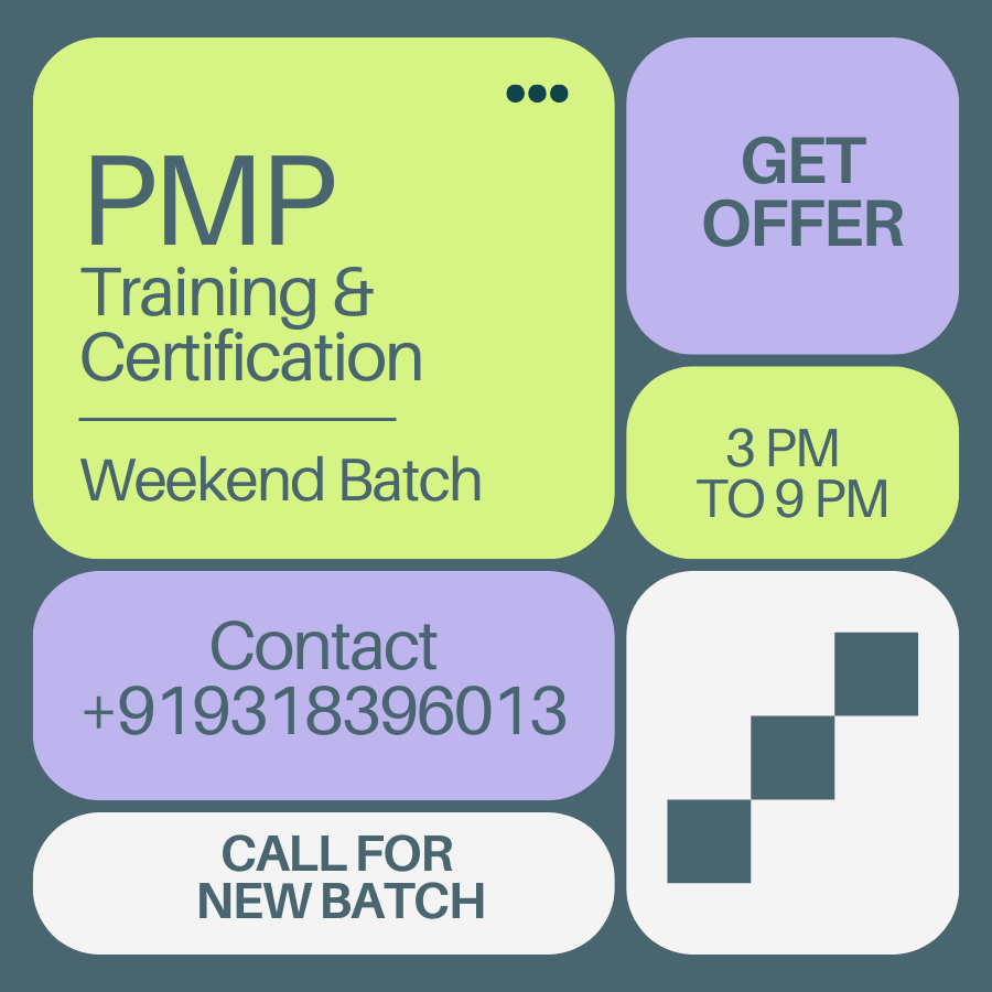 PMP Training & Certification Weekend Batch