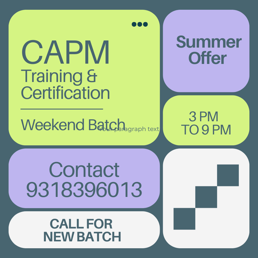 CAPM Training & Certification