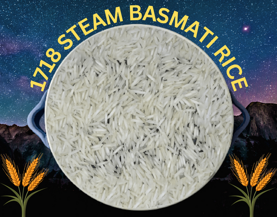 1718 Basmati Rice – White Sella | Golden Sella | Steam 