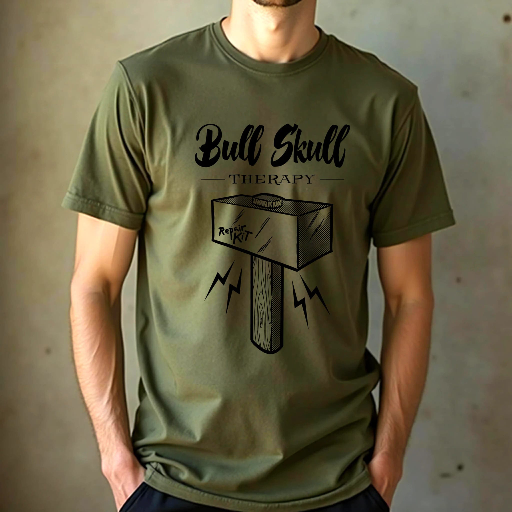 Bull Skull Therapy