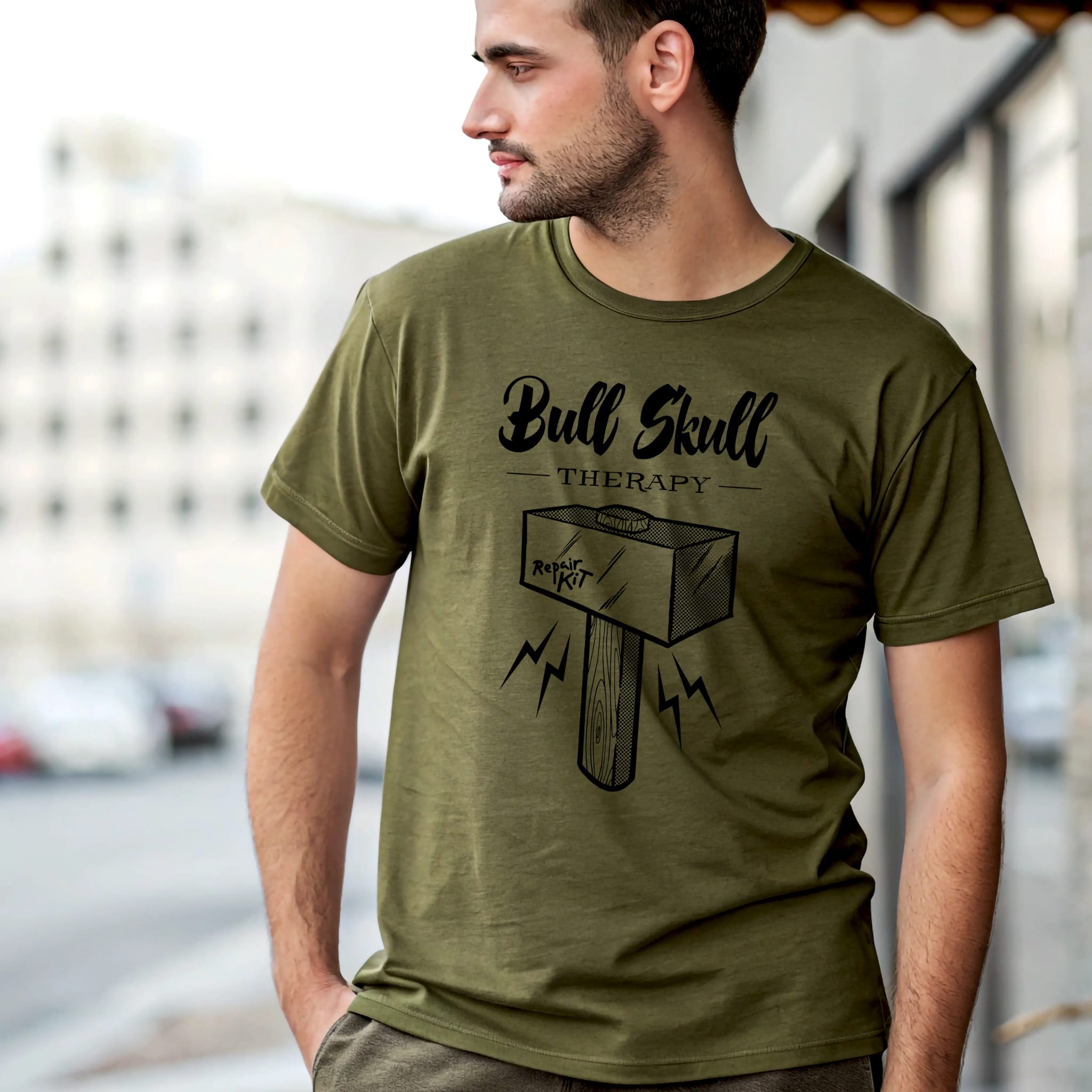 Bull Skull Therapy