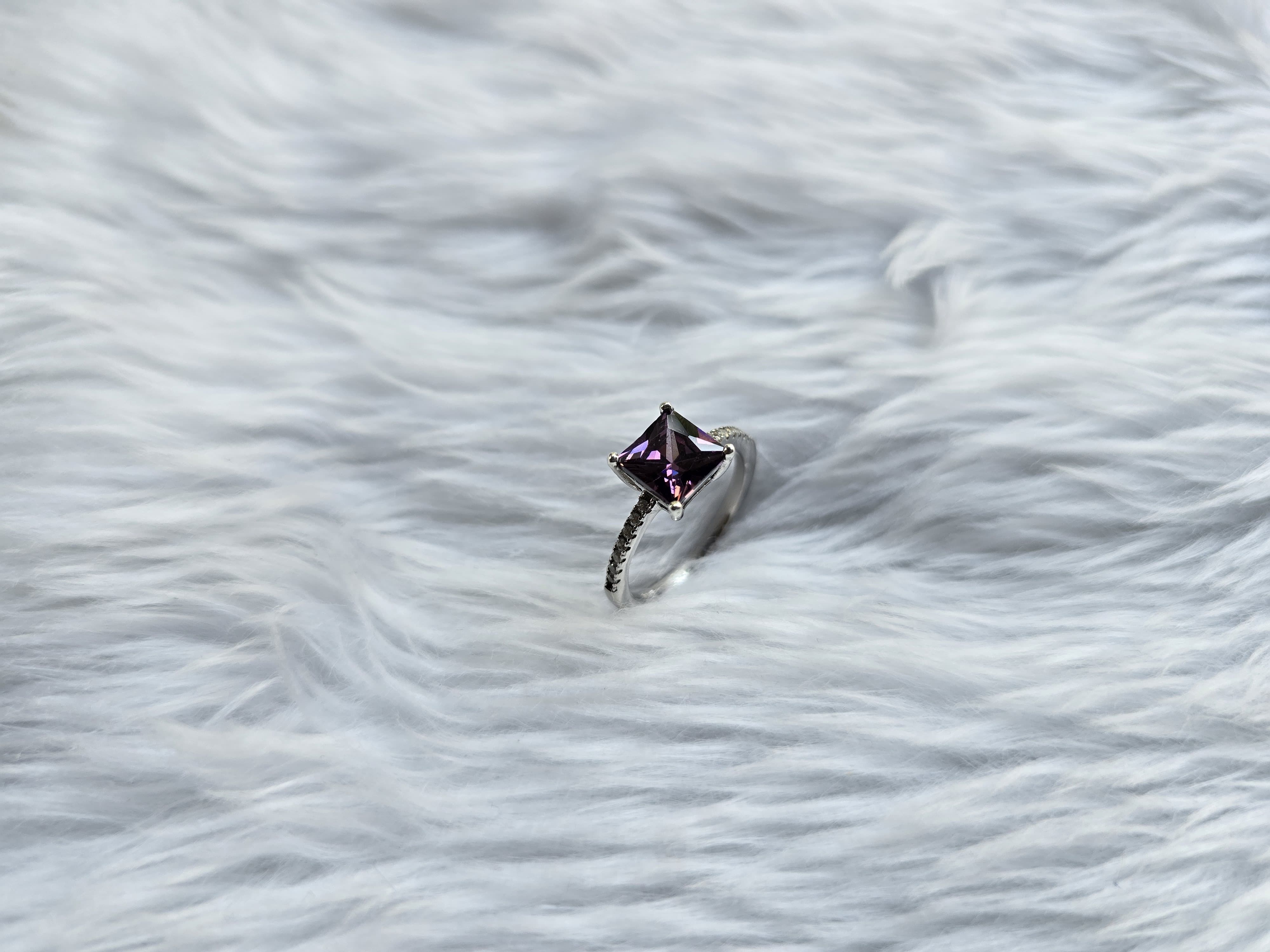 Violet Echo in Sterling Silver