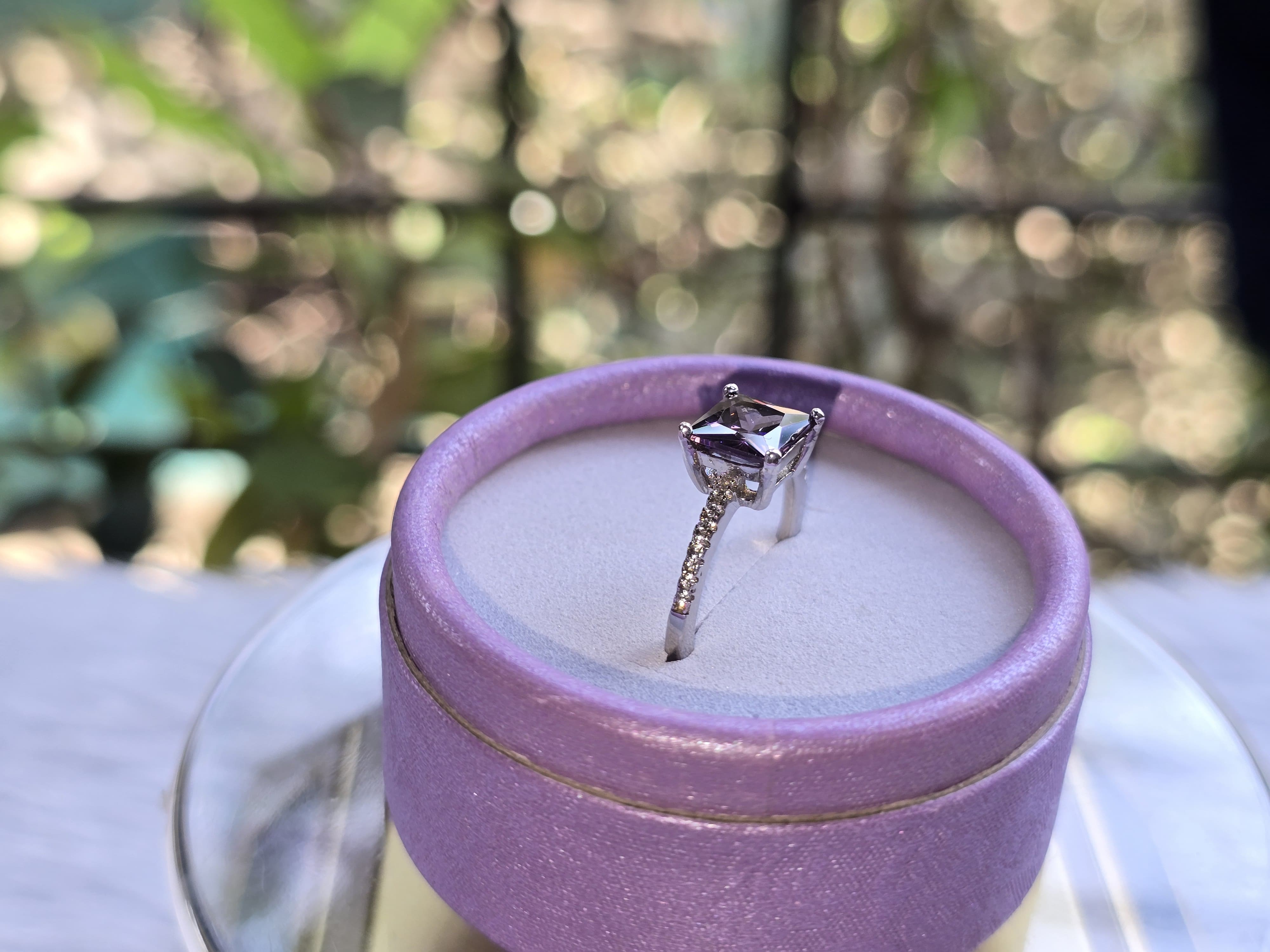 Violet Echo in Sterling Silver