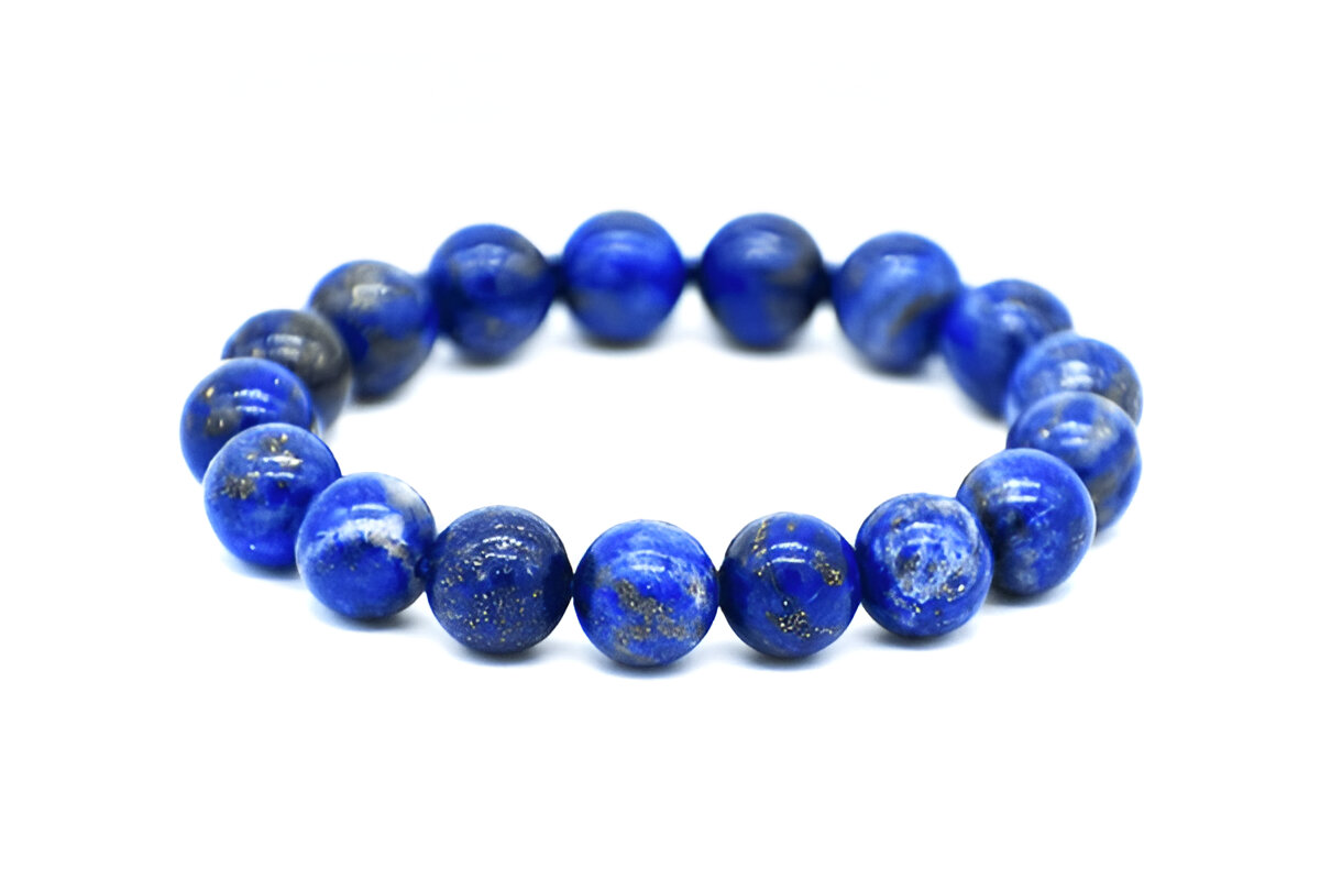 Lapis Lazuli Bead Bracelet