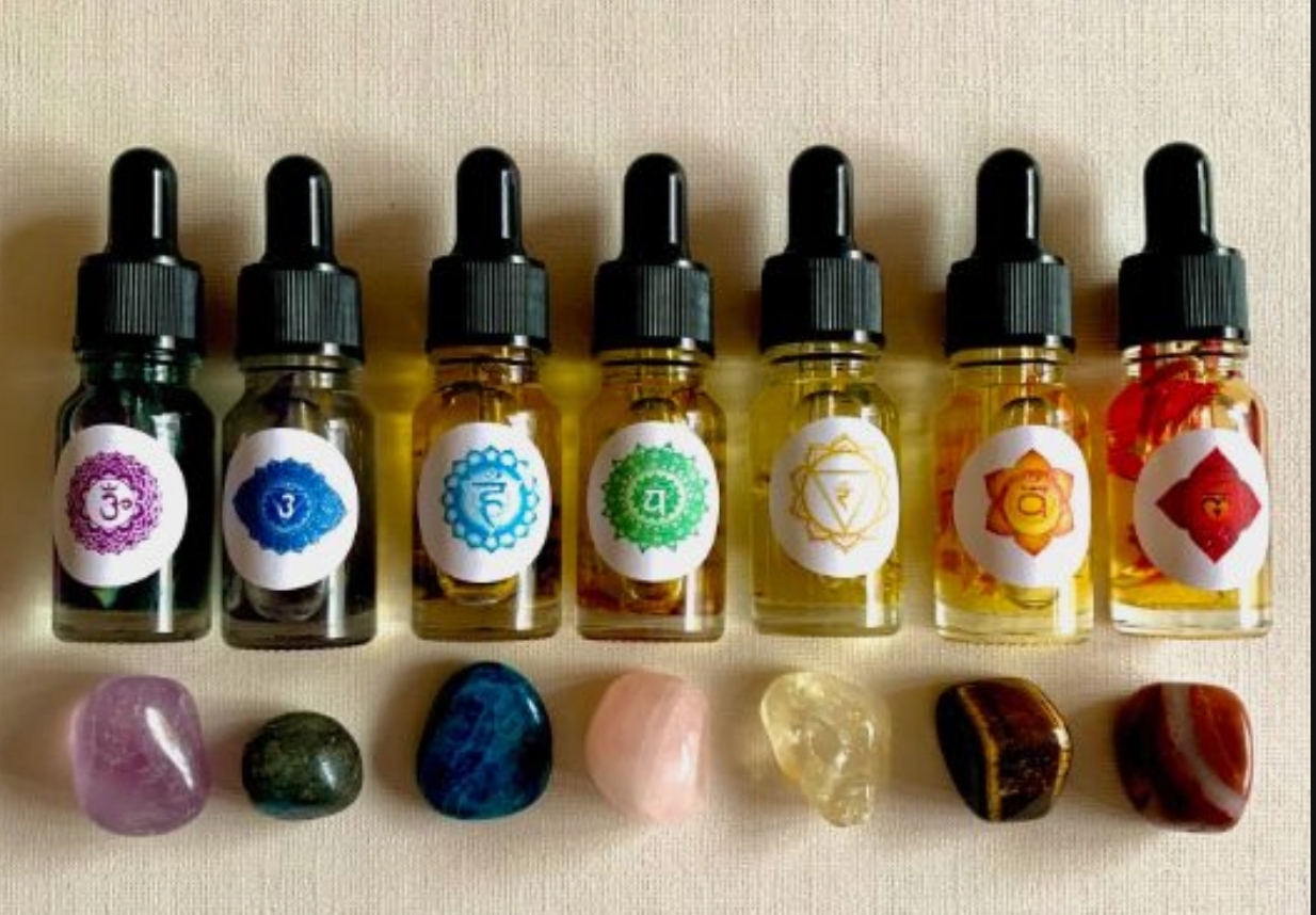 Chakra Essential Oils Set