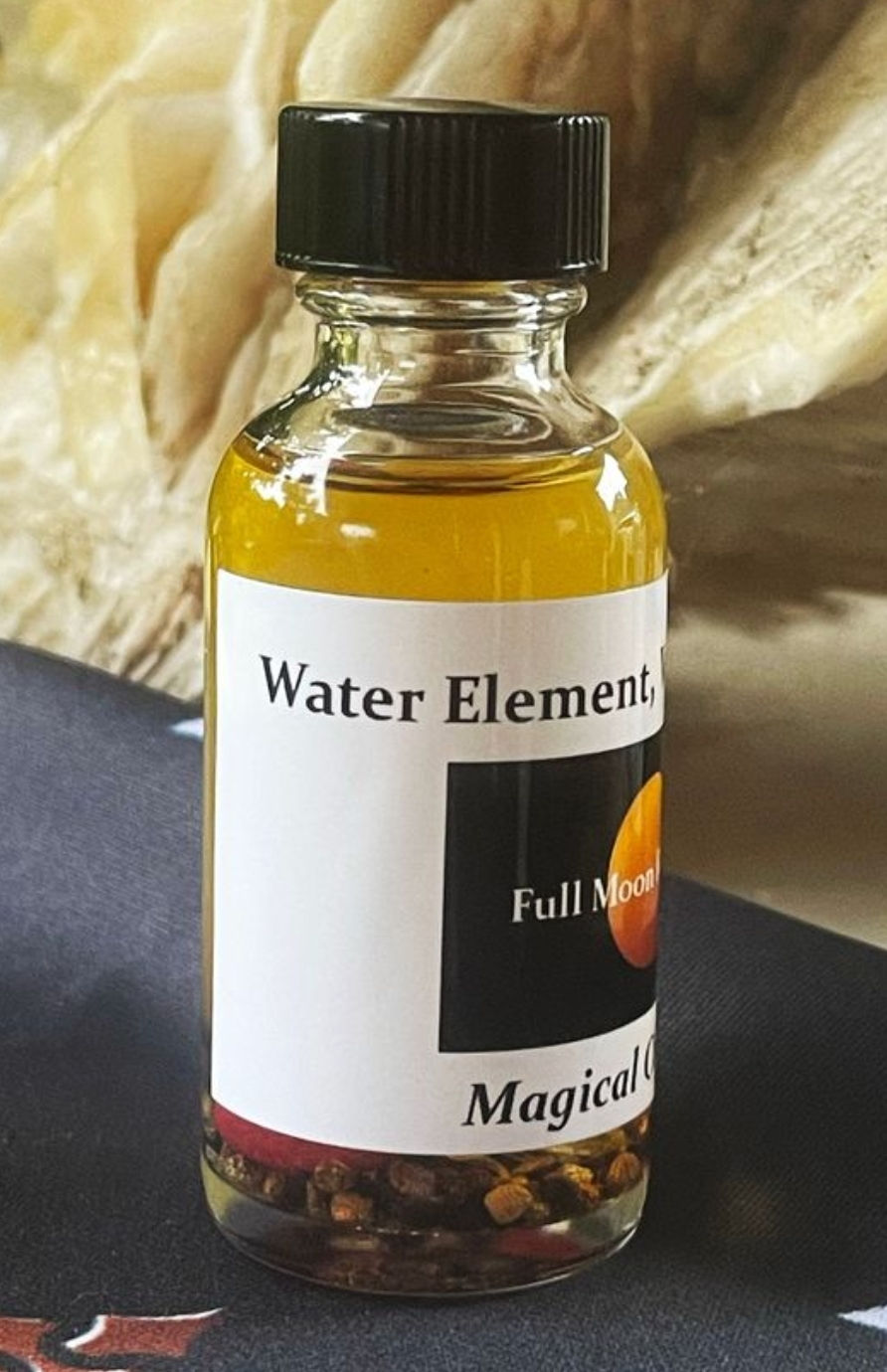 Water Element Full Moon Magical Oil