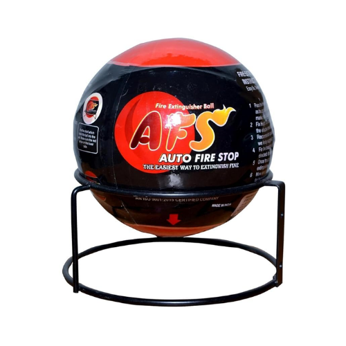 Fire Extinguisher Ball 1.5 KG – Automatic & Self-Activating Fire Suppression Device with Stand | Ideal for Home, Office, Car, Kitchen, Garage & More (Pack of 1)