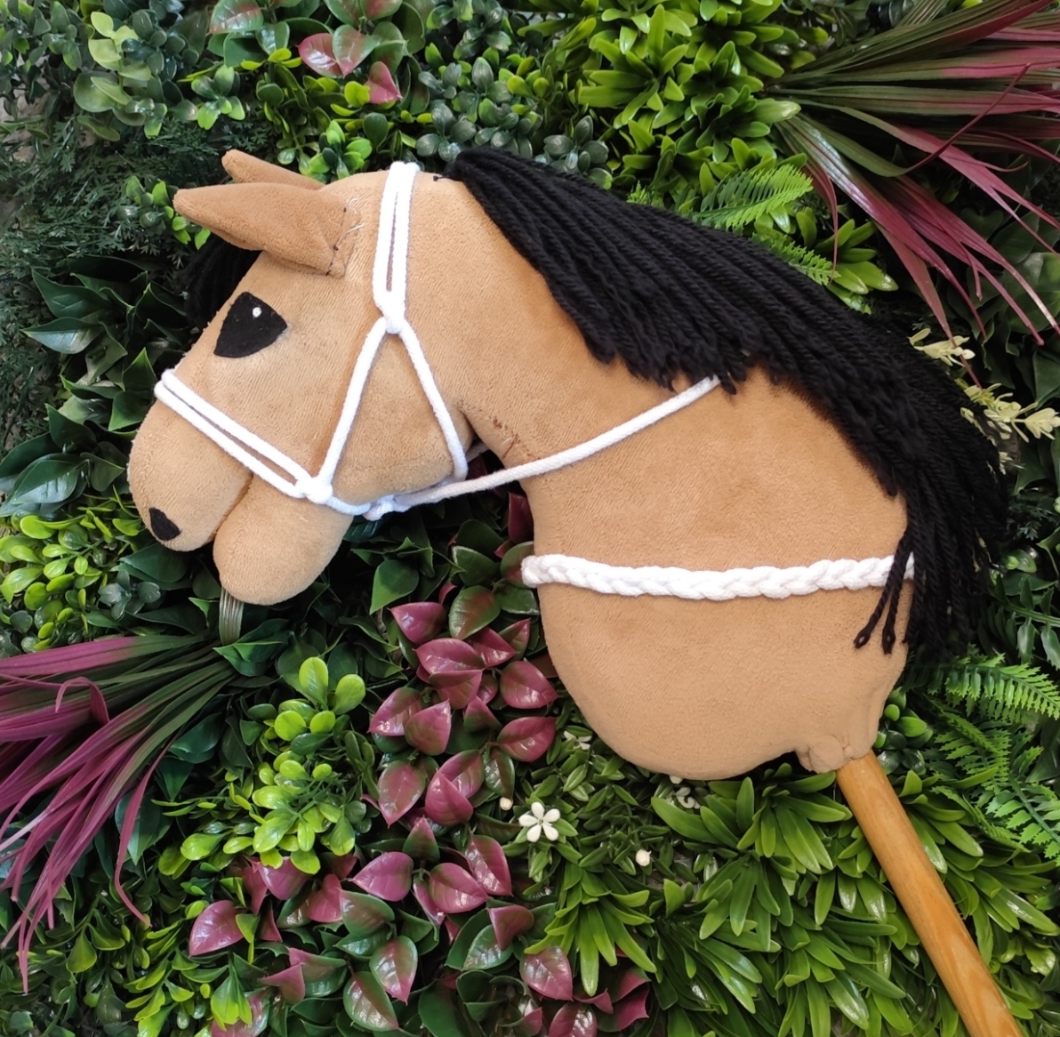 Halter z cordeo w kolorze białym