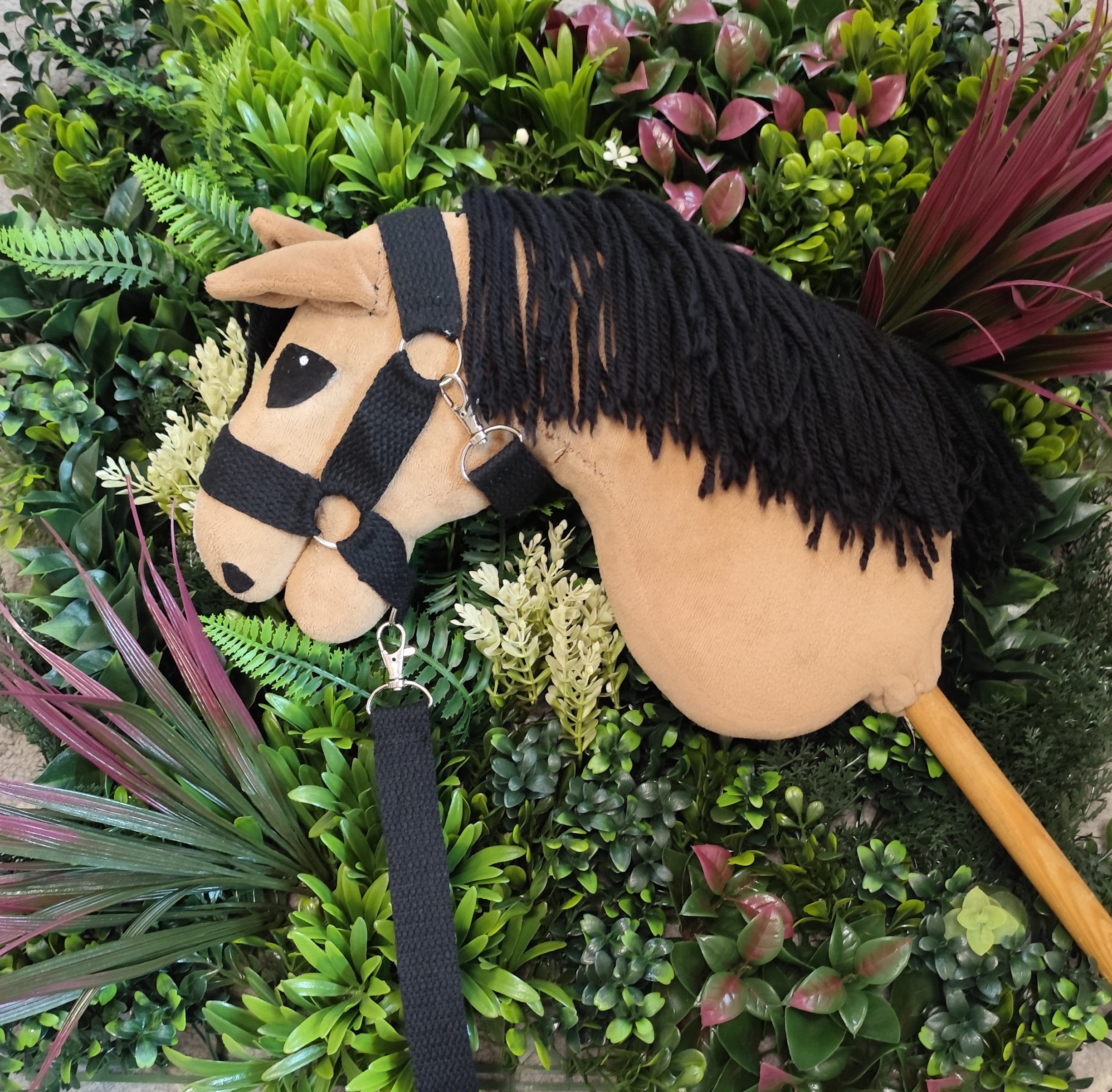 Kantar czarny do lonżowania