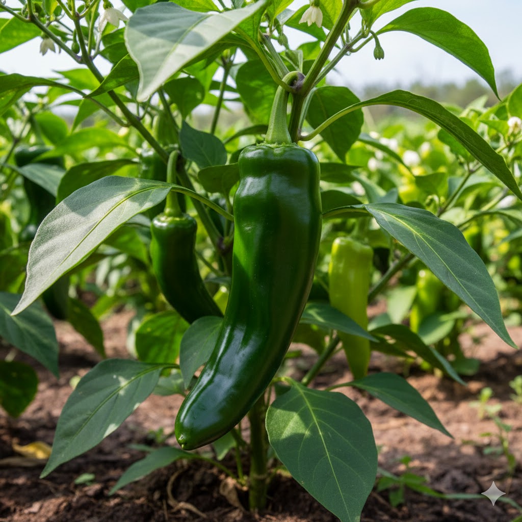 dicke scharfe grüne Jalapeno, 20 Samen