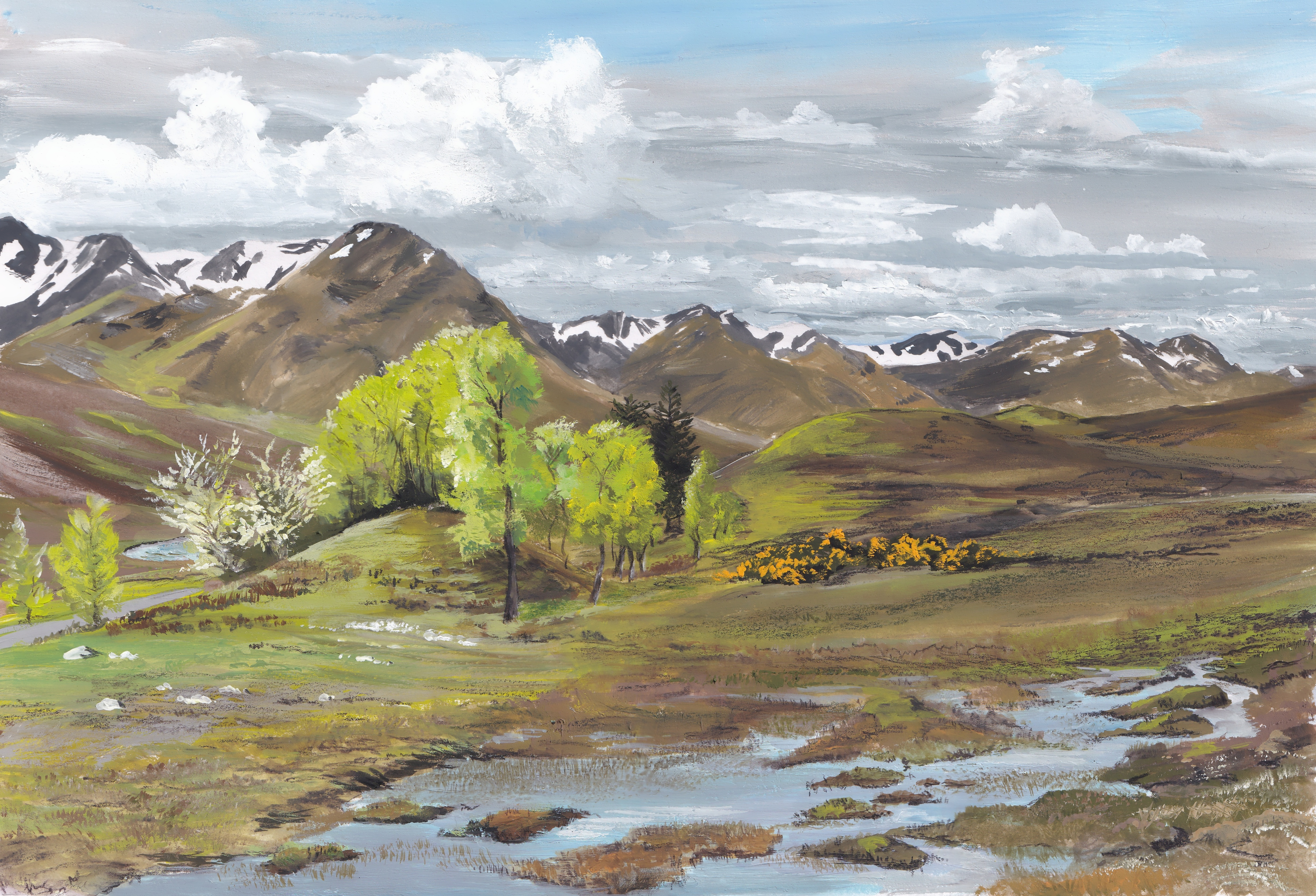 Glen Shiel on the road to Skye