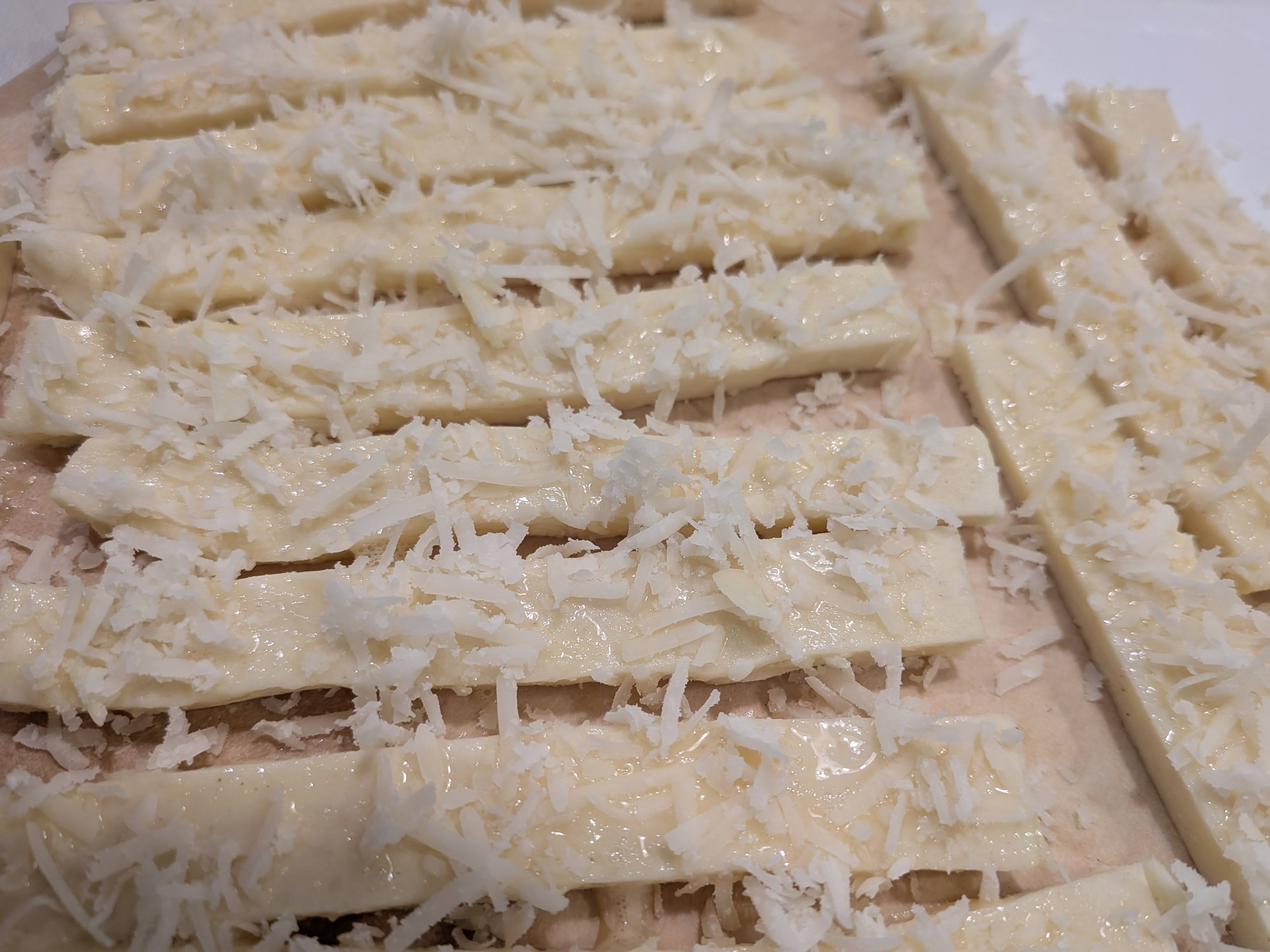 Ultimate Parmesan and Cheddar Puff Pastry Cheese Straws (frozen)