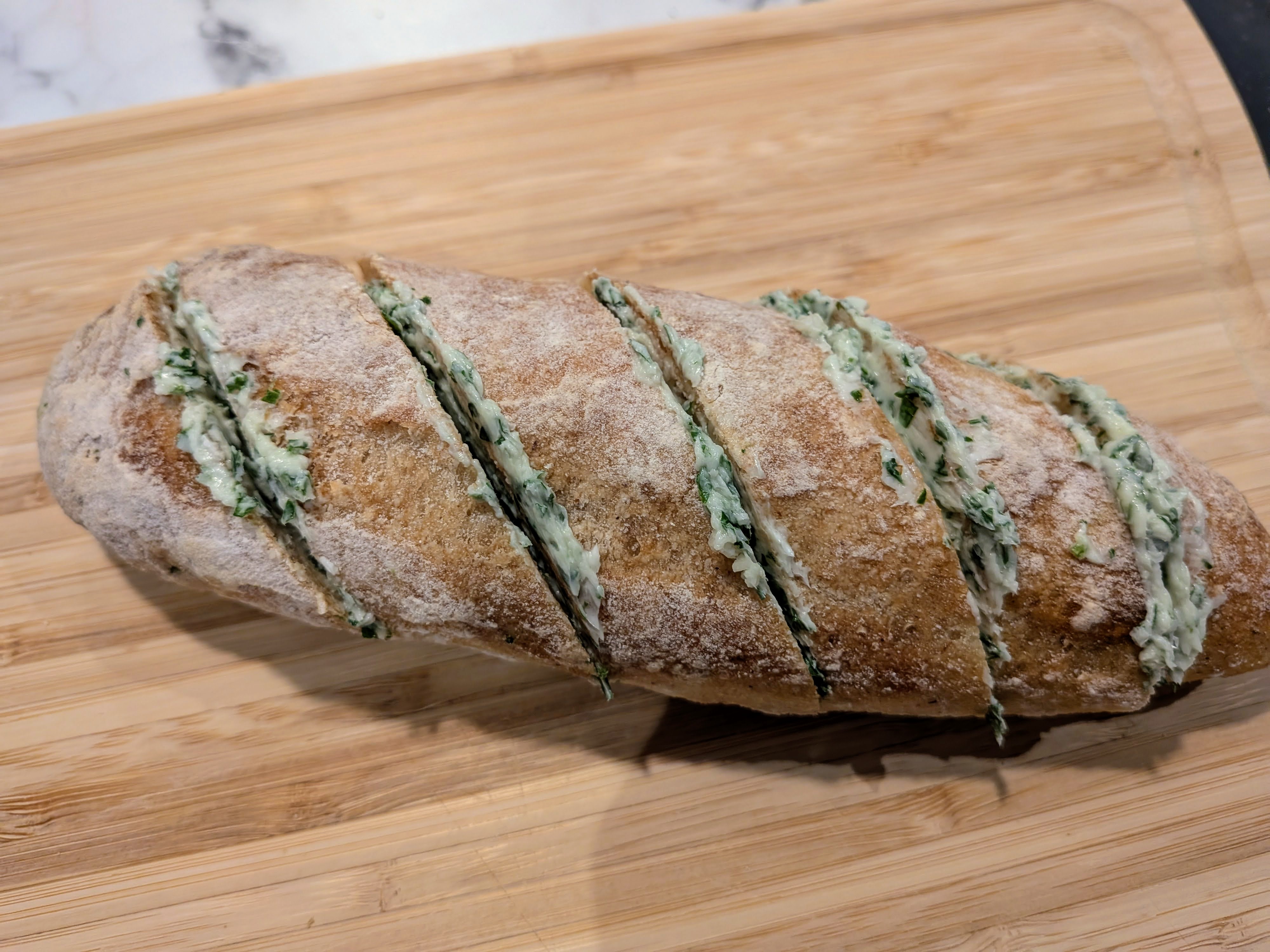 Garlic and Herb Mini-Baguette - pack of 3 (frozen)