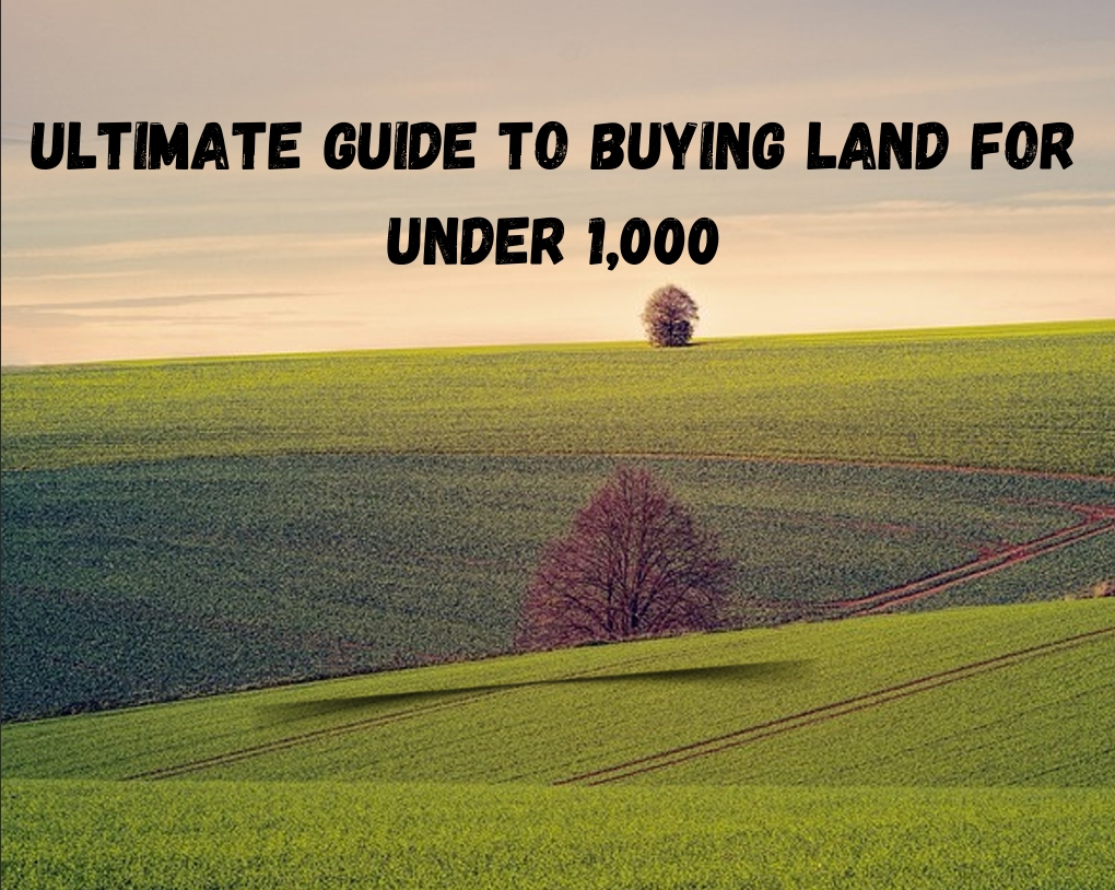 Ultimate Guide to Buying Land for Under 1,000