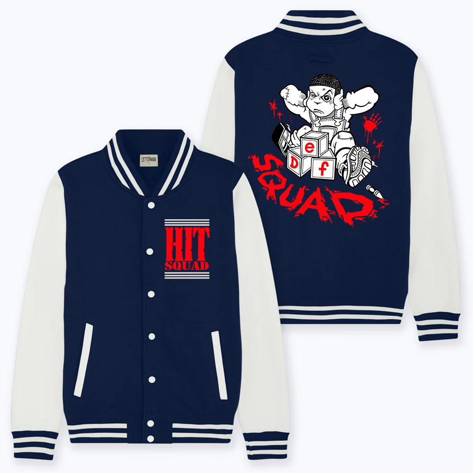 Official Hit Squad Def Squad Varsity Jackets