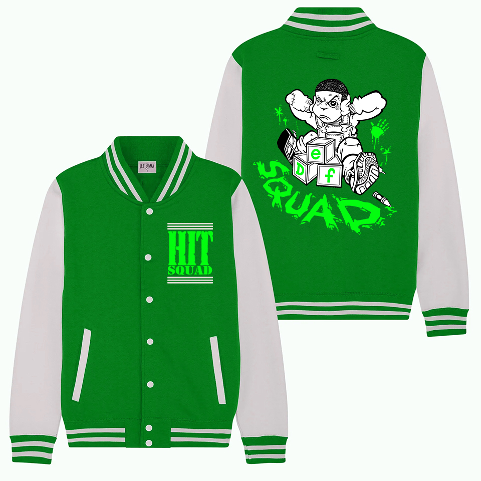 Official Hit Squad Def Squad Varsity Jackets