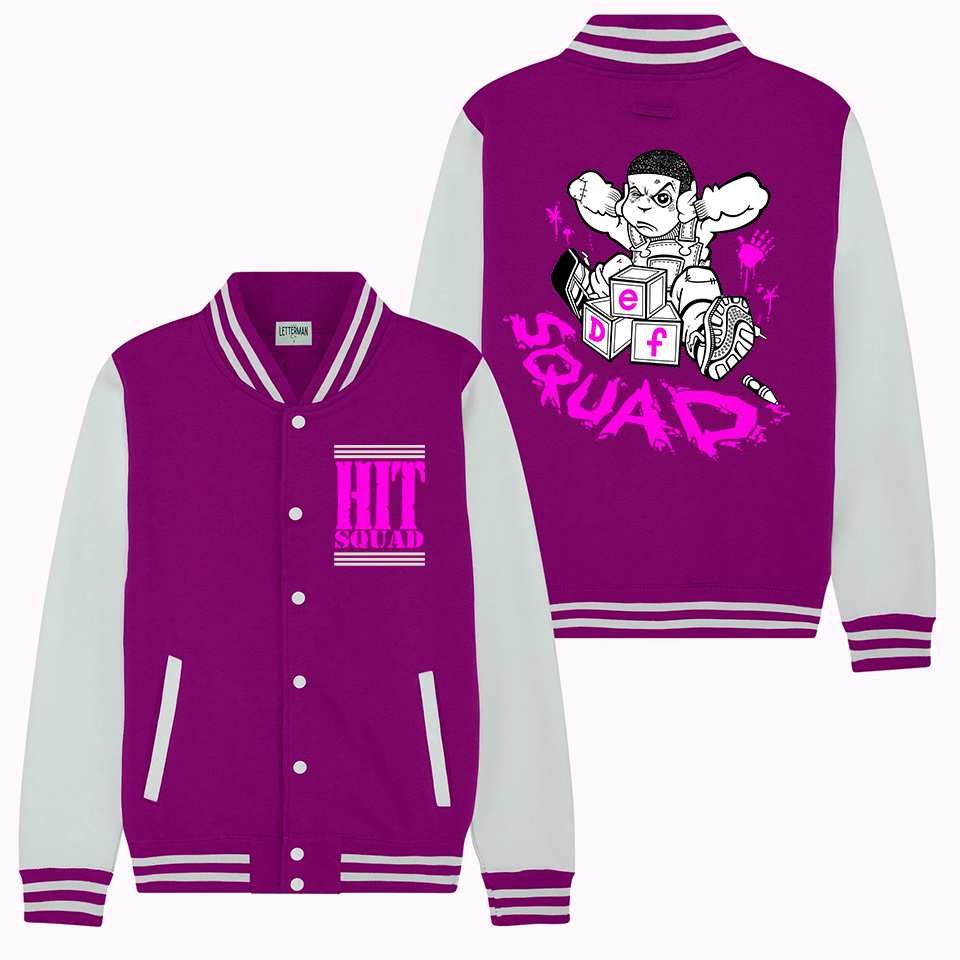 Official Hit Squad Def Squad Varsity Jackets