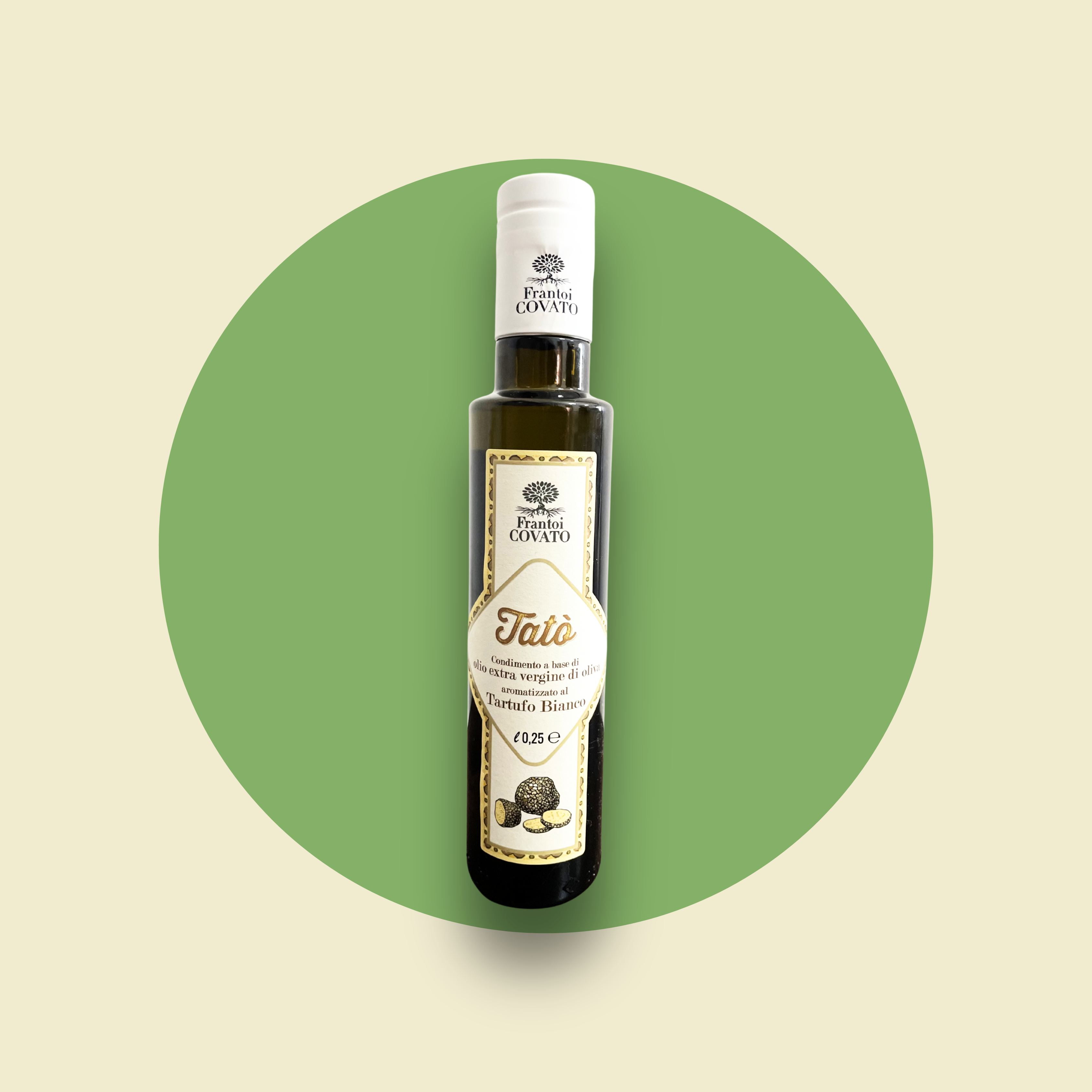 Sicilian Truffle Flavored Extra Virgin Olive Oil – 250ml Bottle