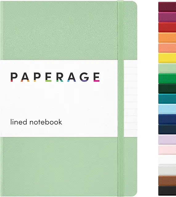PAPERAGE Lined Journal Notebook