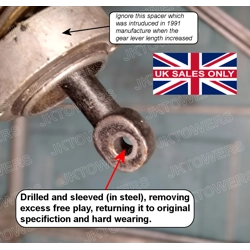 Steel Drilled and Sleeved Gear Lever Pivot