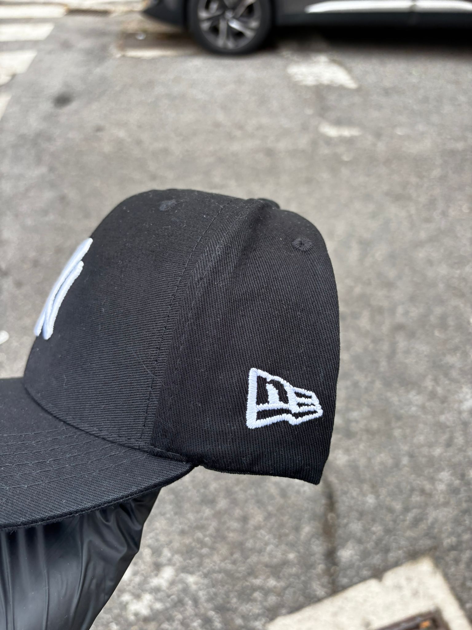 Boné New Era curvo Black ajustável 