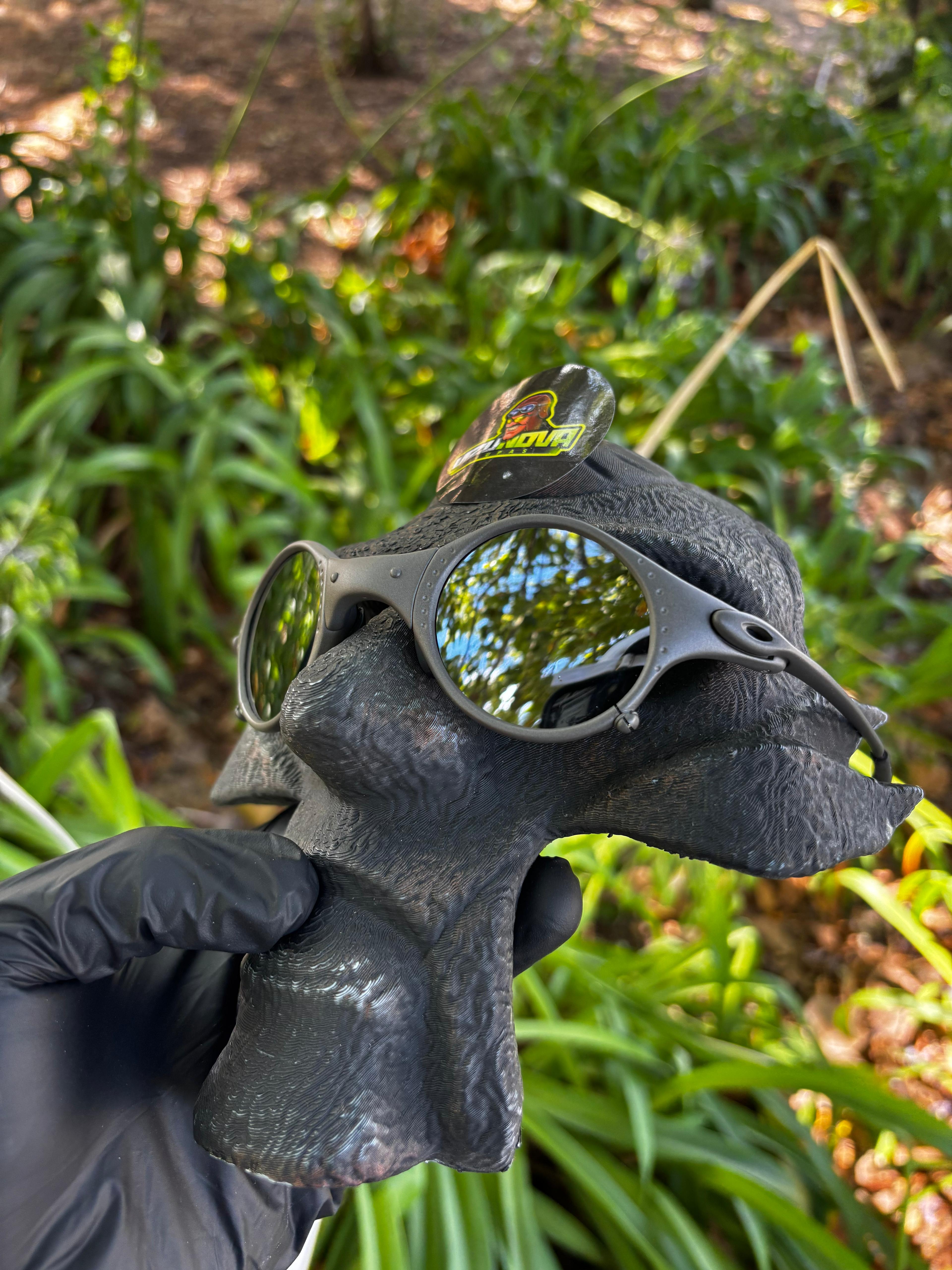 Óculos Oakley Mars X-metal liquid metal 