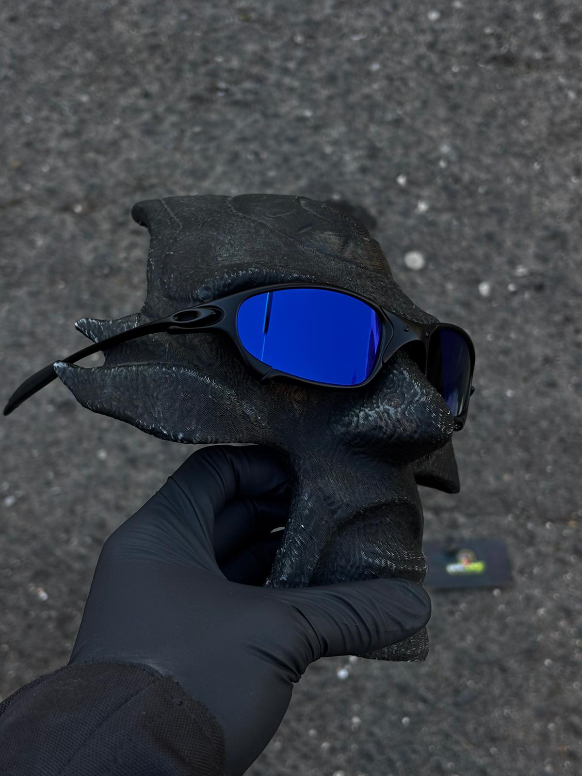 Juliet All Black Lentes Azul escuro 