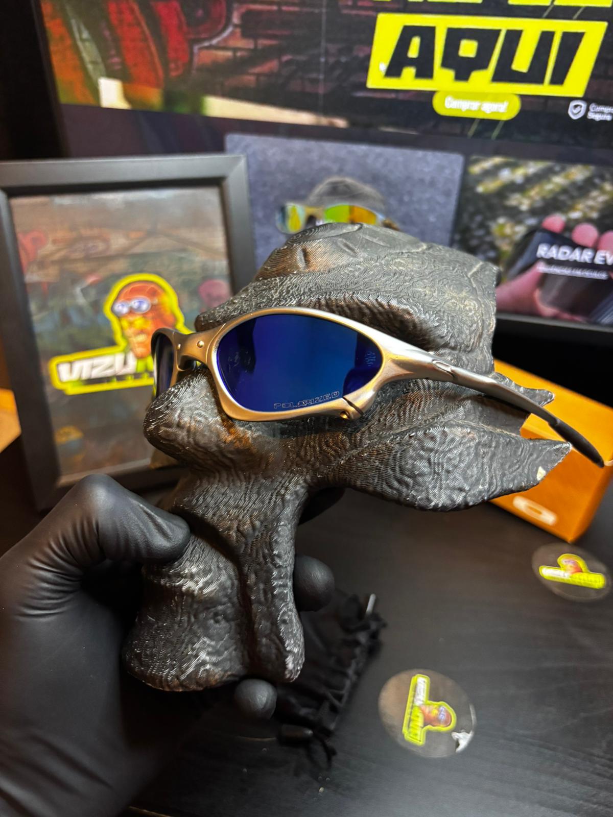 Penny Plasma Azul Escuro 