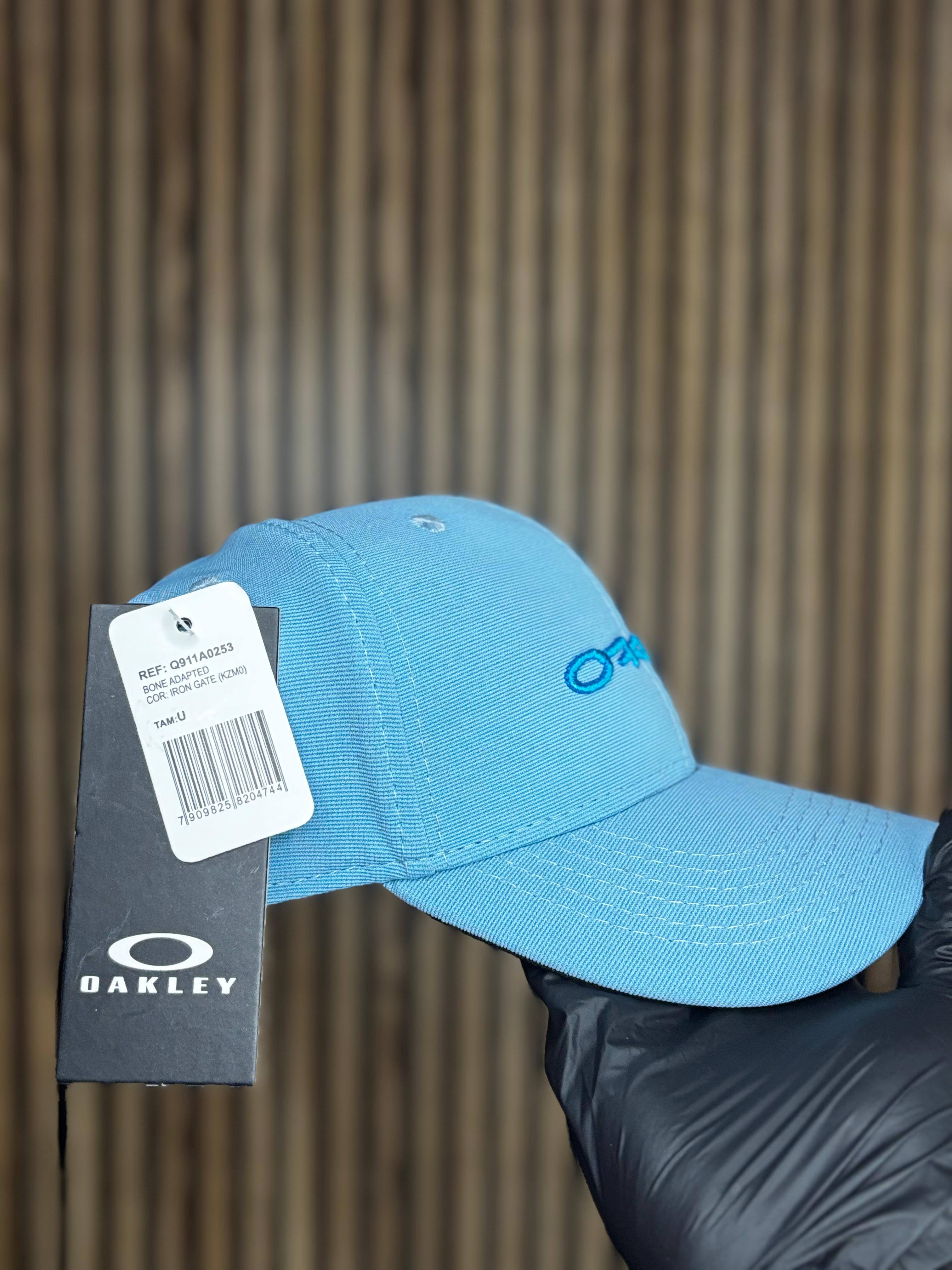 Boné Oakley Aba Curva  azul marinho 