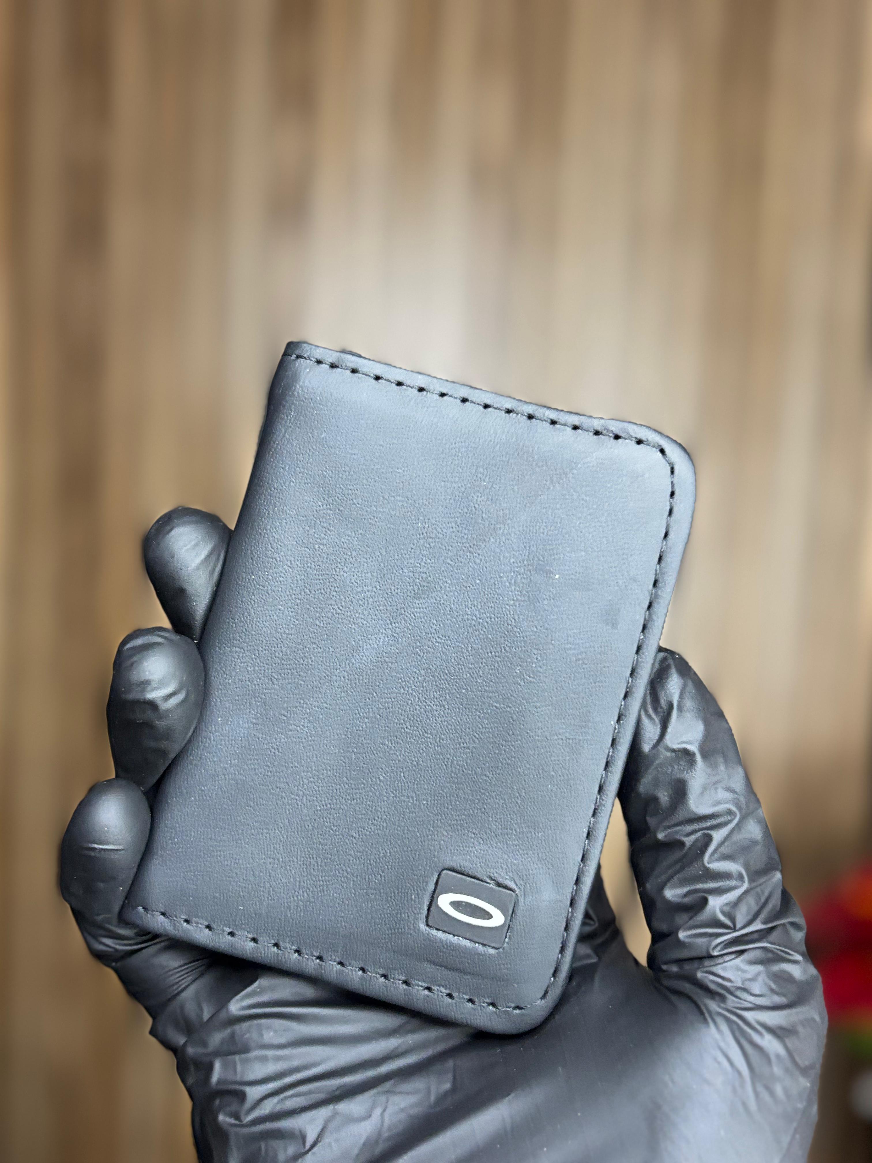 Carteira da Oakley couro sintético de alta qualidade