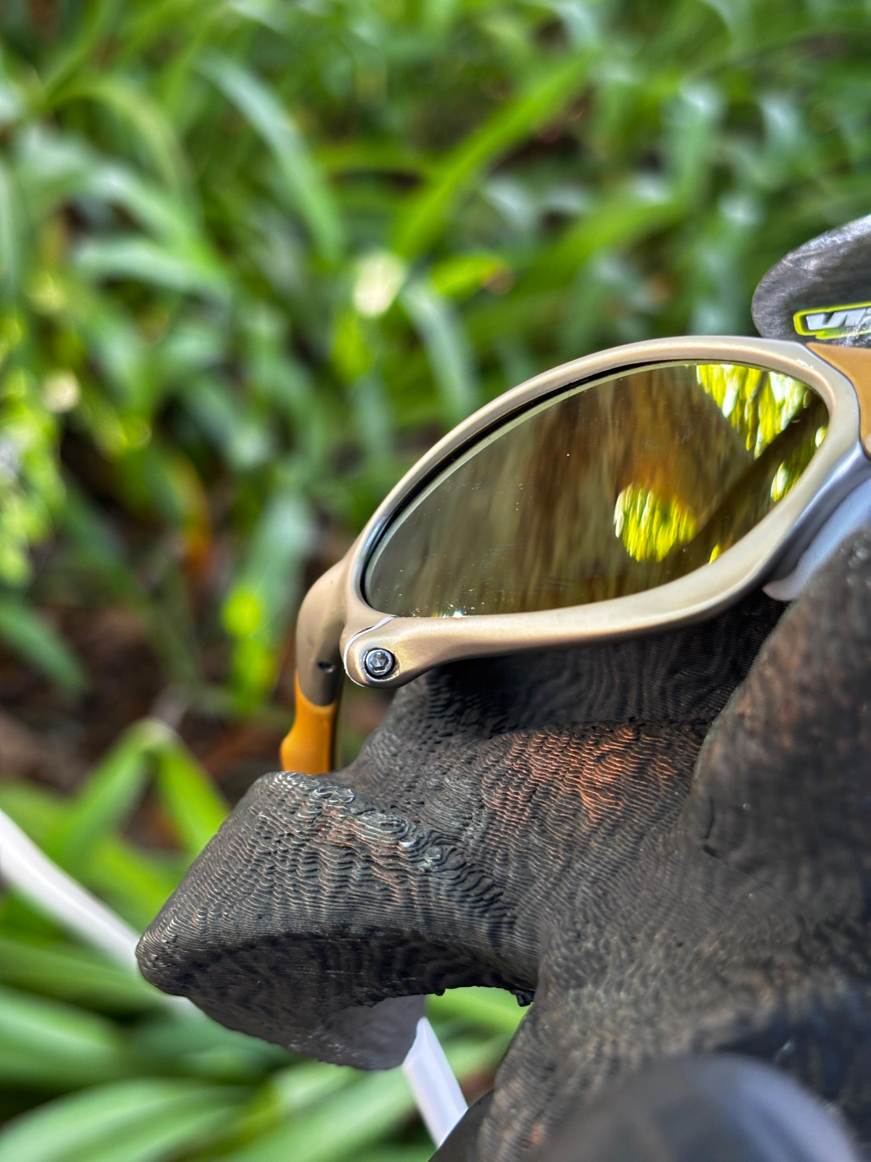 Penny 24K lentes Gold borrachinhas brancas