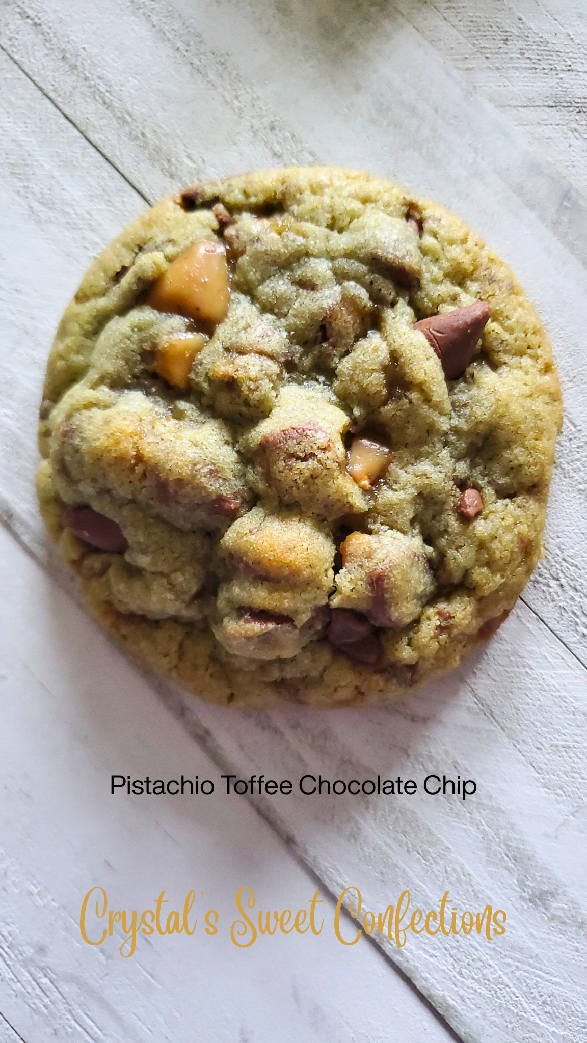 Pistachio Toffee Chocolate Chip
